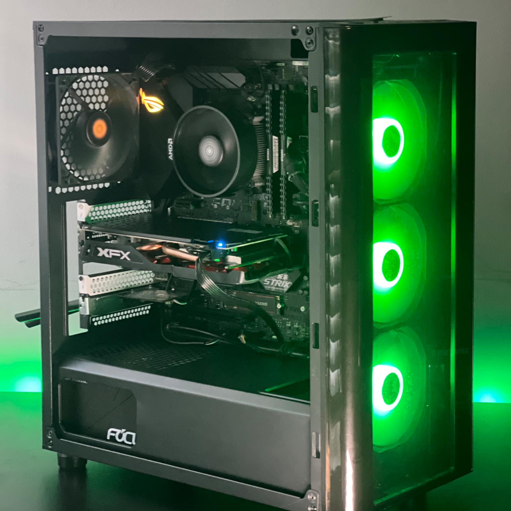 🐍 Cobra 🐍 Ryzen 5 2600 | 32GB DDR4 Ram | NVME | 8GB GPU