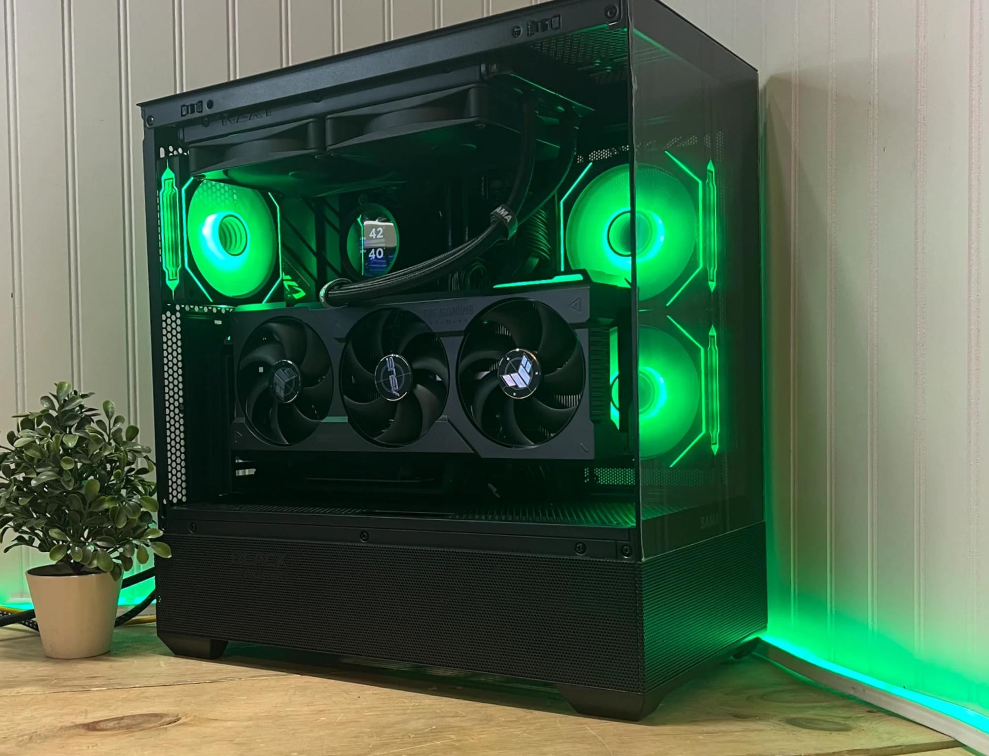 🔥4k Any GAME Raytracing ON🔥 9800x3d/48g ddr5/2TB NVME/1000w B tire PSU/280mm rad/4090