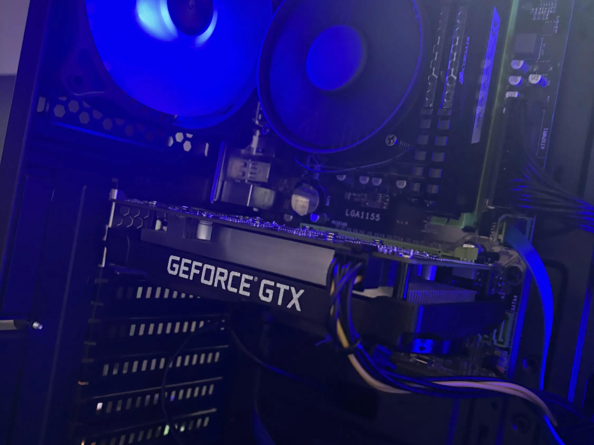 GAMING PC i5 16GB NVIDIA GTX 1650 RGB Lighting RGB Fans Computer
