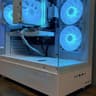 ❄️ Whiteout Gaming PC Fresh Build- Ryzen 5500, RX 6600, 16GB RAM, 1TB SSD, Wi-Fi BUDGET FRIENDLY! ❄️