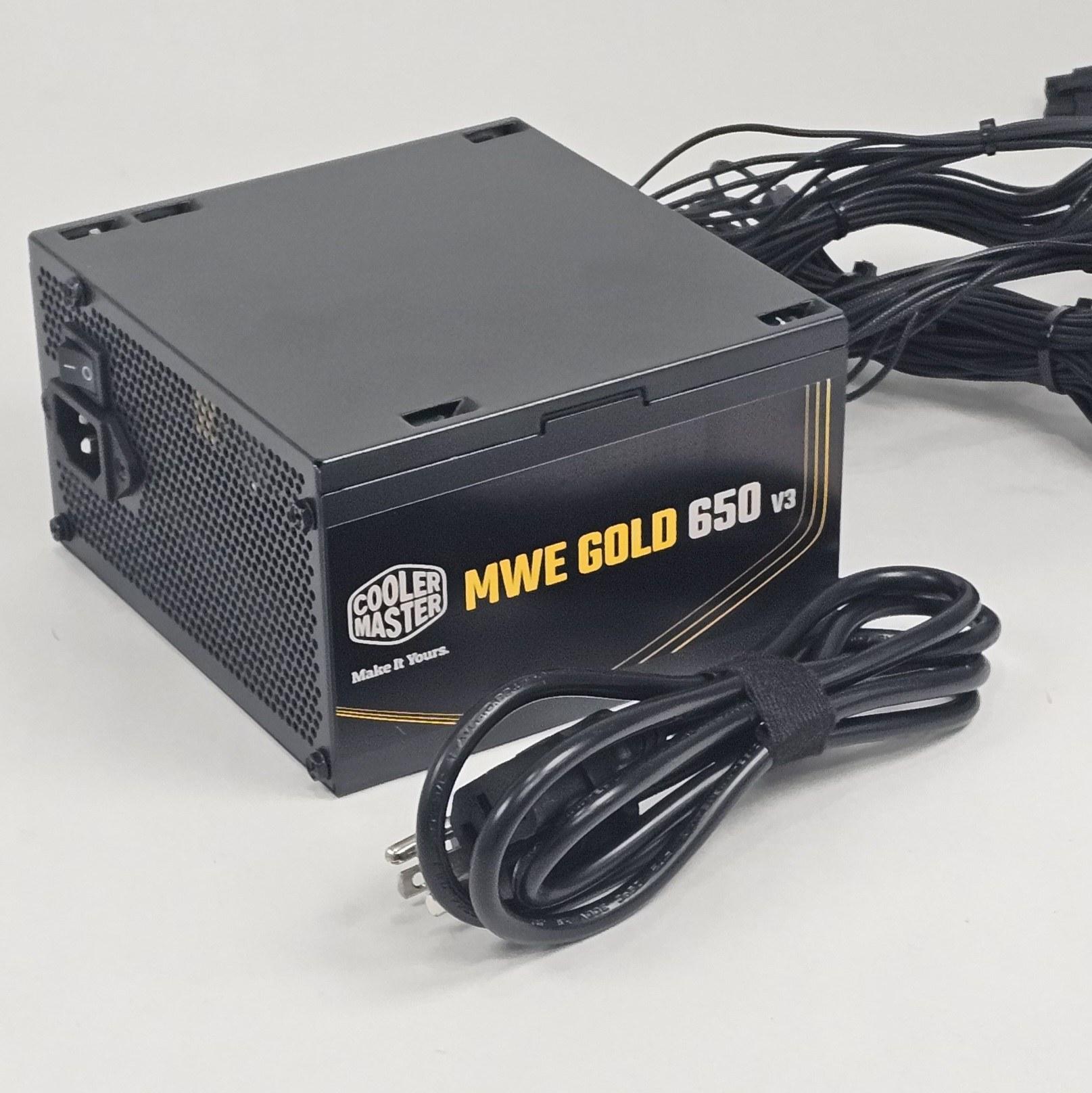 650 Watt PSU Cooler Master MWE Gold 650 V3 Power Supply