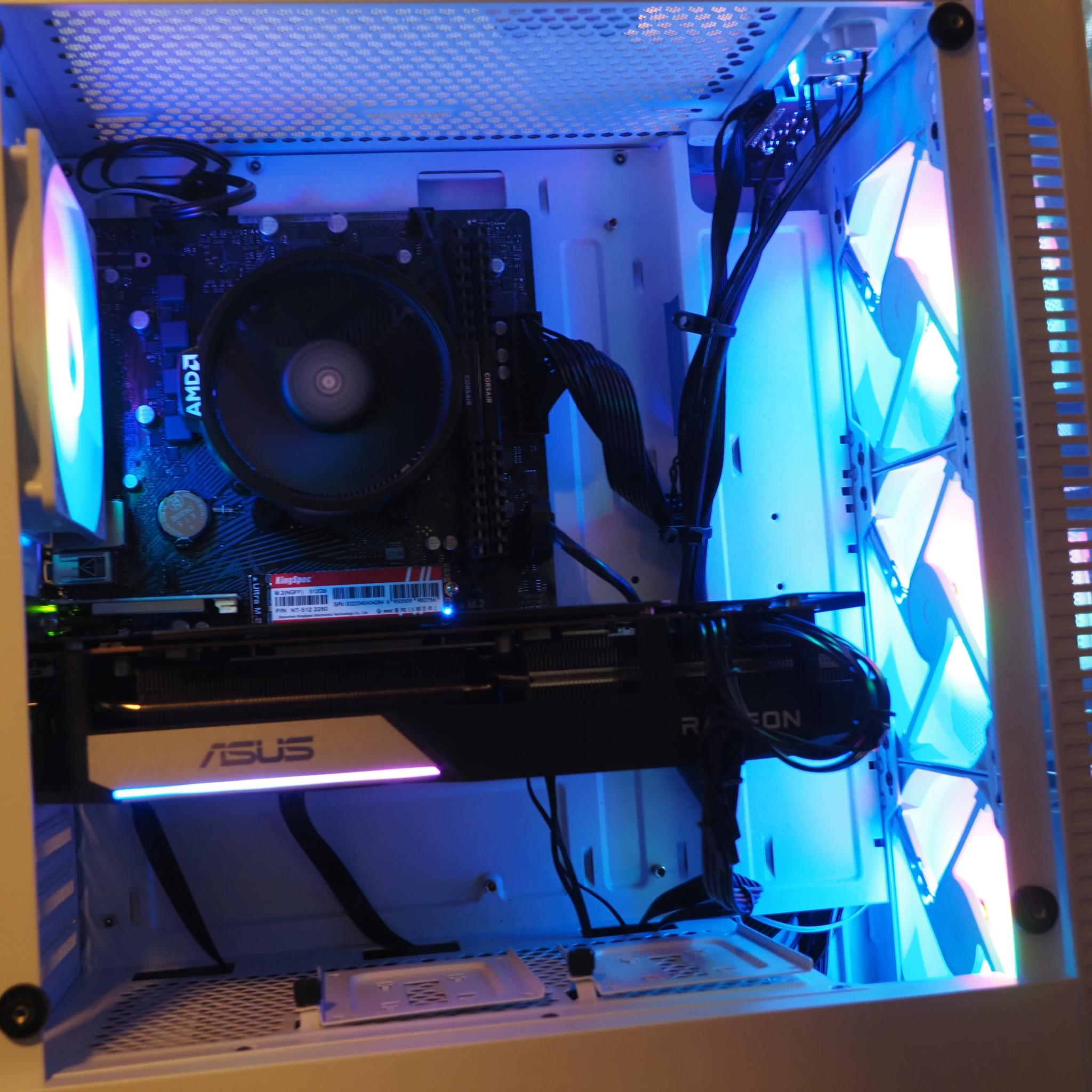 🔥 RX 6700 XT Gaming PC | Ryzen 5 5500 | 1440p Ultra | 16GB Corsair RAM | Ready to Play
