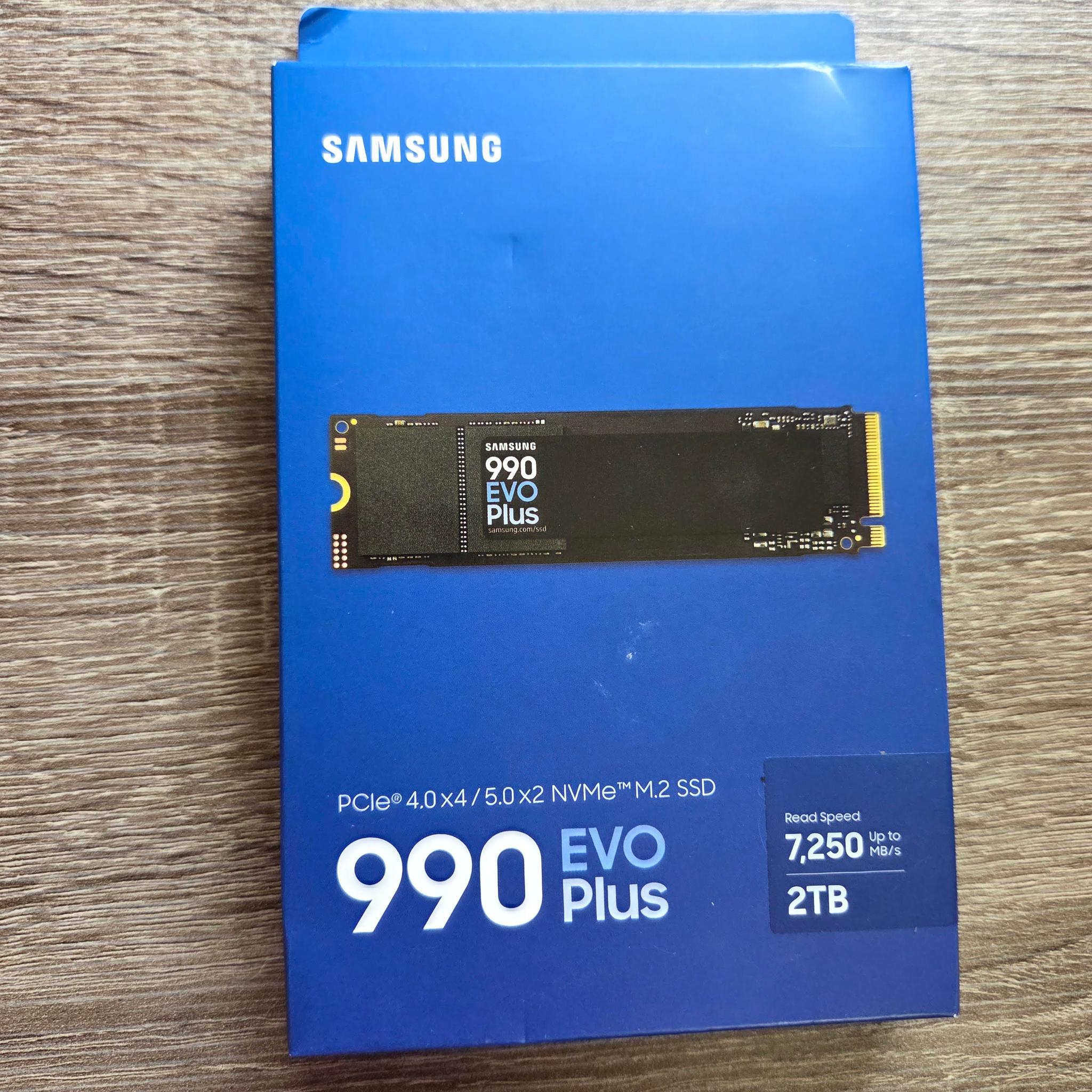 2TB Samsung 990 EVO Plus NVMe M.2 Internal SSD