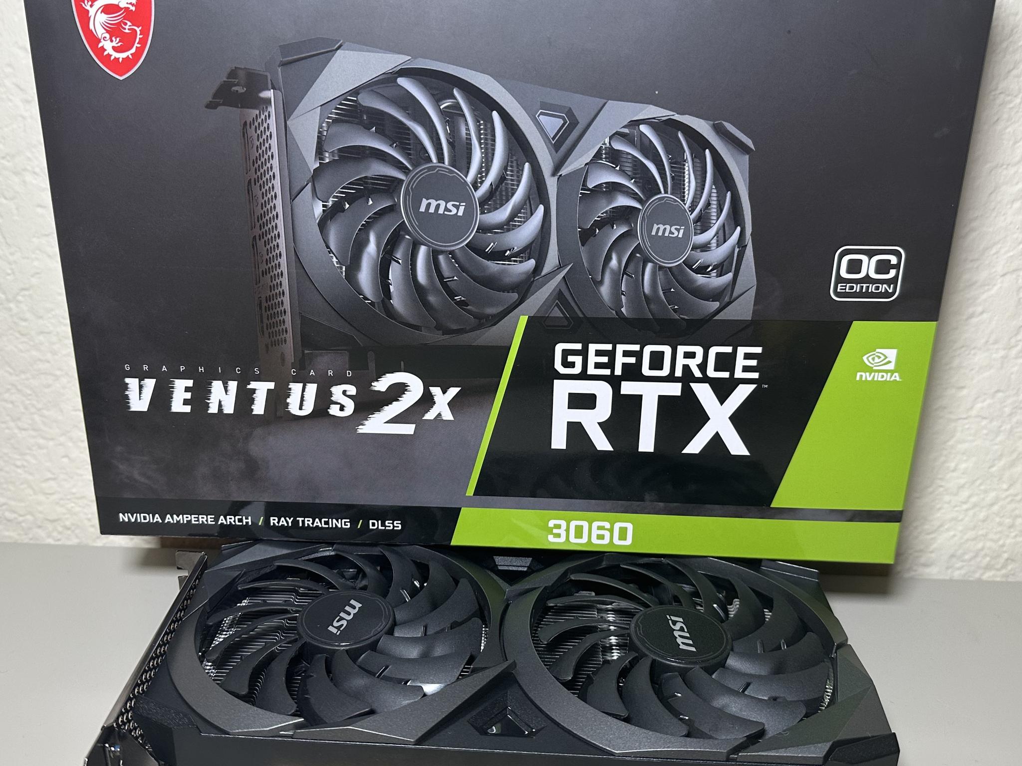 MSI RTX 3060 VENTUS 2X OC Nvidia