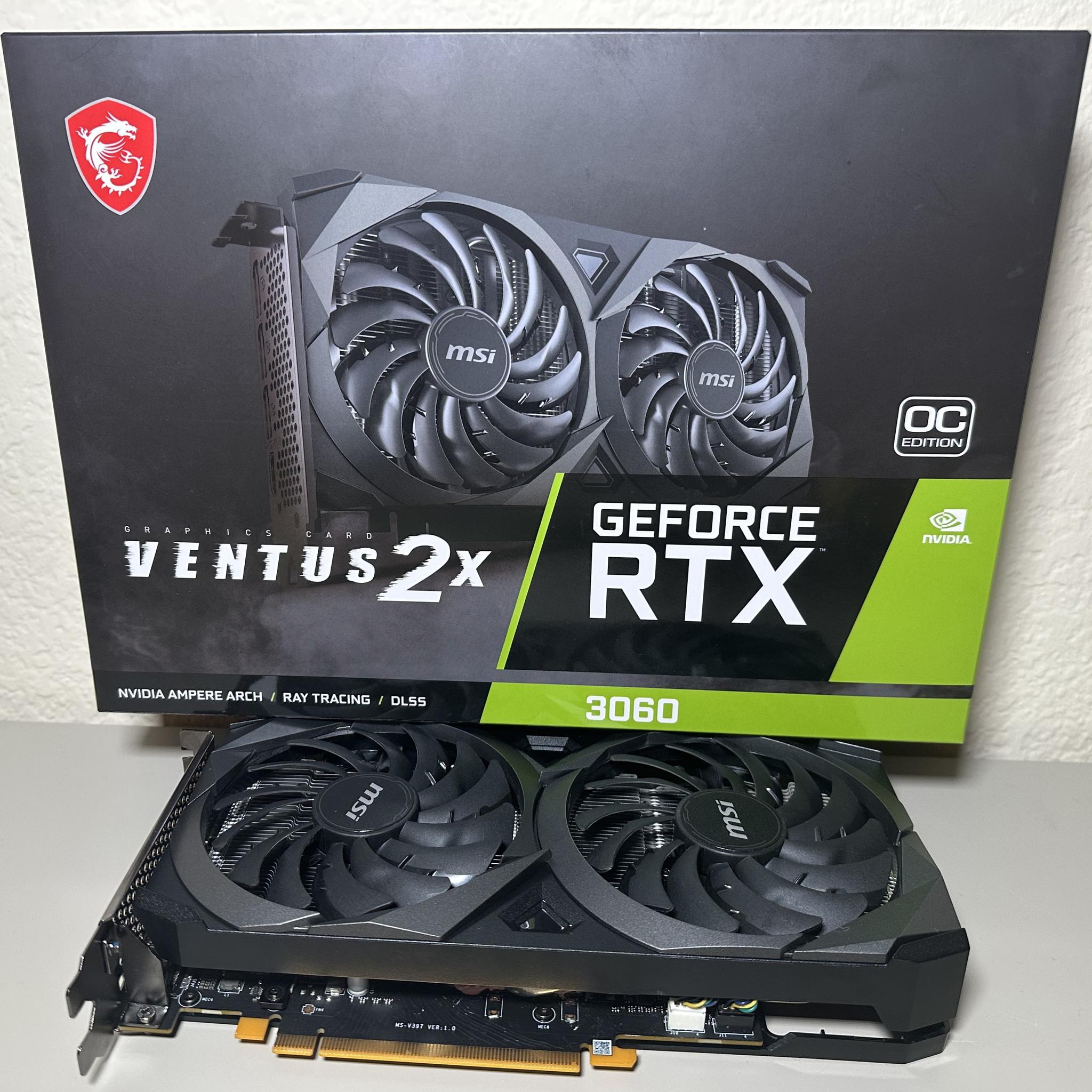 MSI RTX 3060 VENTUS 2X OC Nvidia