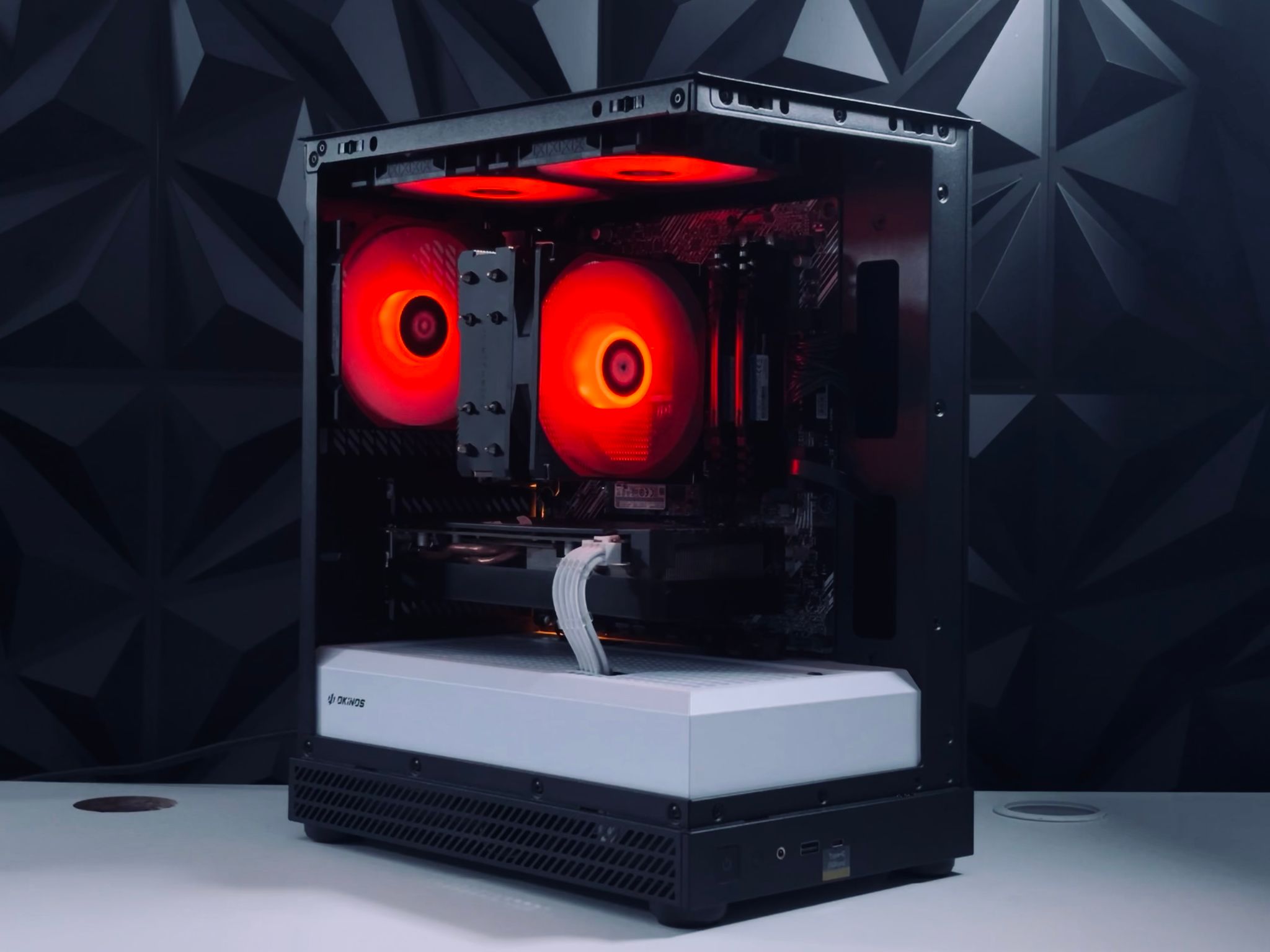 🧡🎃 Spooky Gaming PC - 🦁RTX 3080 🦁Ryzen 5 5500 🦁16GB RAM 🦁2TB 🦁WIFI + BT ⚡️🧡
