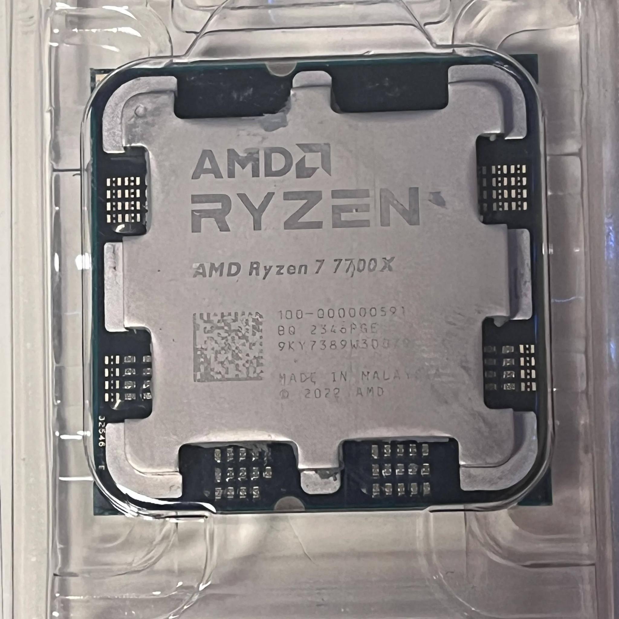 Ryzen 7 7700x | 8 Cores | 16 Thread | Gaming and Video Editing | AM5 Computer Processor