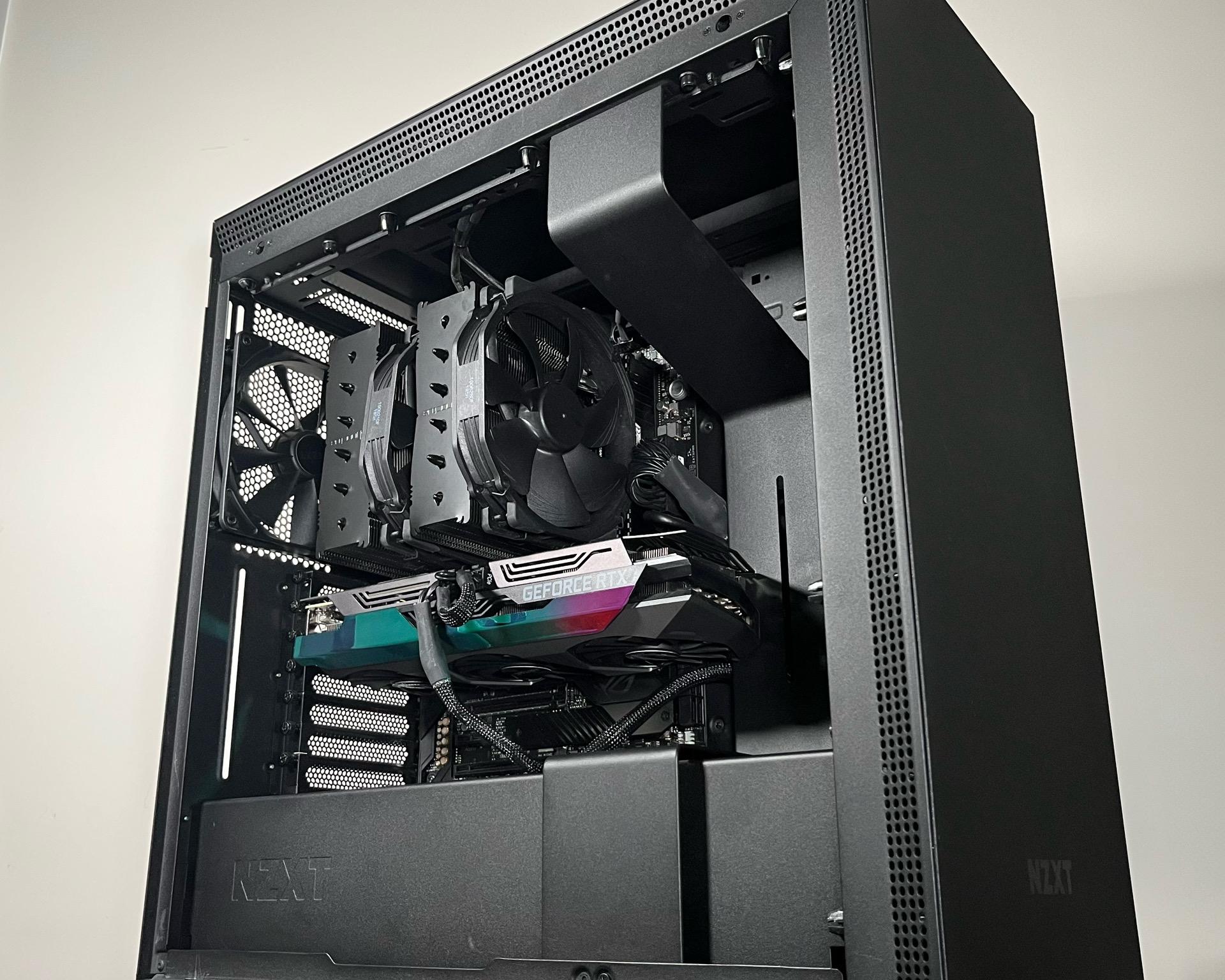 🥷Stealth RTX 1440p Beast🥷 Ryzen 9 3900x | RTX 3070 TI | 32GB RAM | 2TB Storage | Wi-Fi