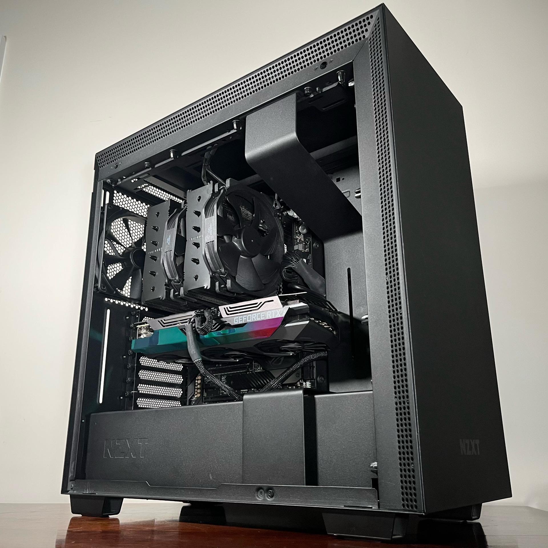 🥷Stealth RTX 1440p Beast🥷 Ryzen 9 3900x | RTX 3070 TI | 32GB RAM | 2TB Storage | Wi-Fi