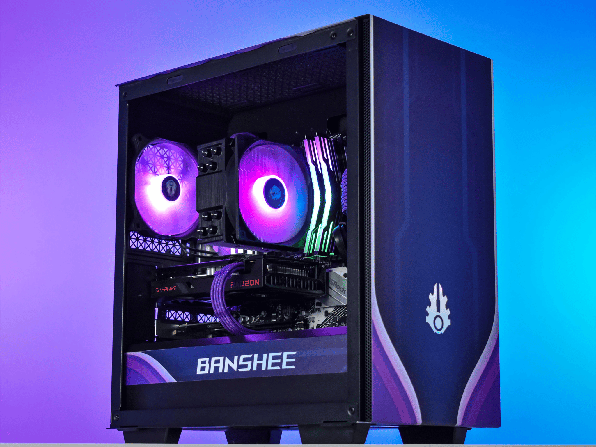 🟣 The Banshee | RX 6600 8GB GPU | Ryzen 5600G CPU | 16GB RAM | 500GB NVME SSD | WiFi