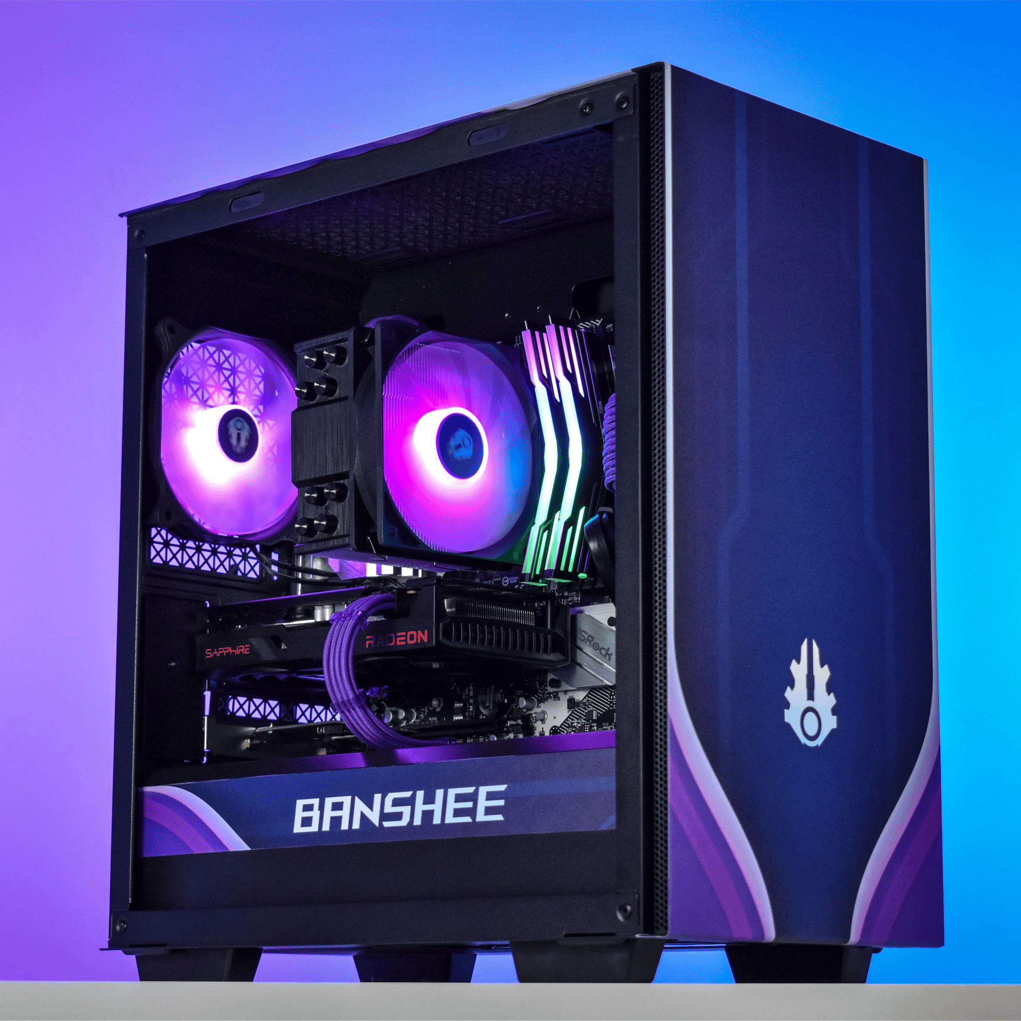 🟣 The Banshee | RX 6600 8GB GPU | Ryzen 5600G CPU | 16GB RAM | 500GB NVME SSD | WiFi