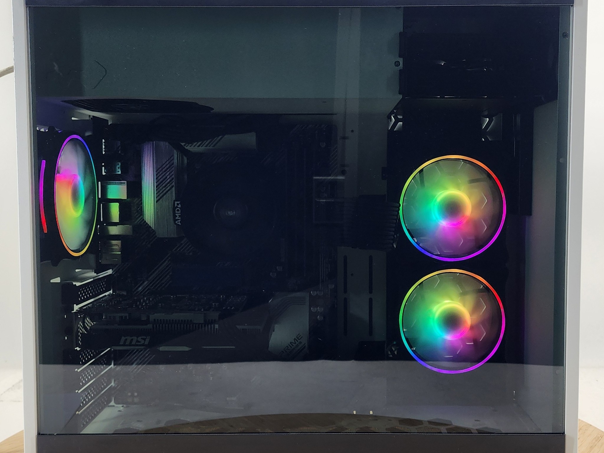 Gaming PC Ryzen 5 5500 16GB RAM 512GB SSD GTX 1650 4GB Windows 11 Computer