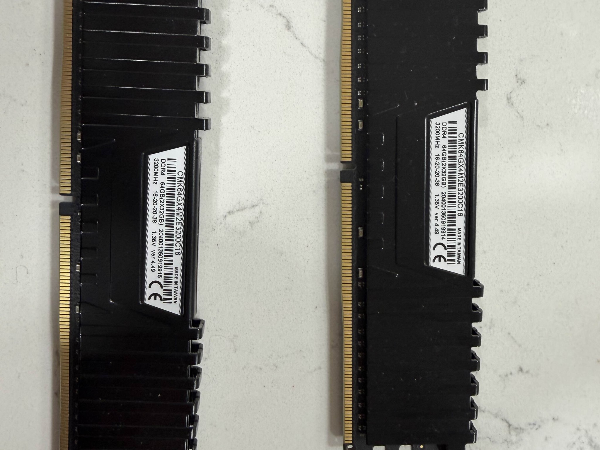 Corsair Vengeance LPX 64GB (2x32GB) RAM DDR4 3200MHz CMK64GX4M2E3200C16