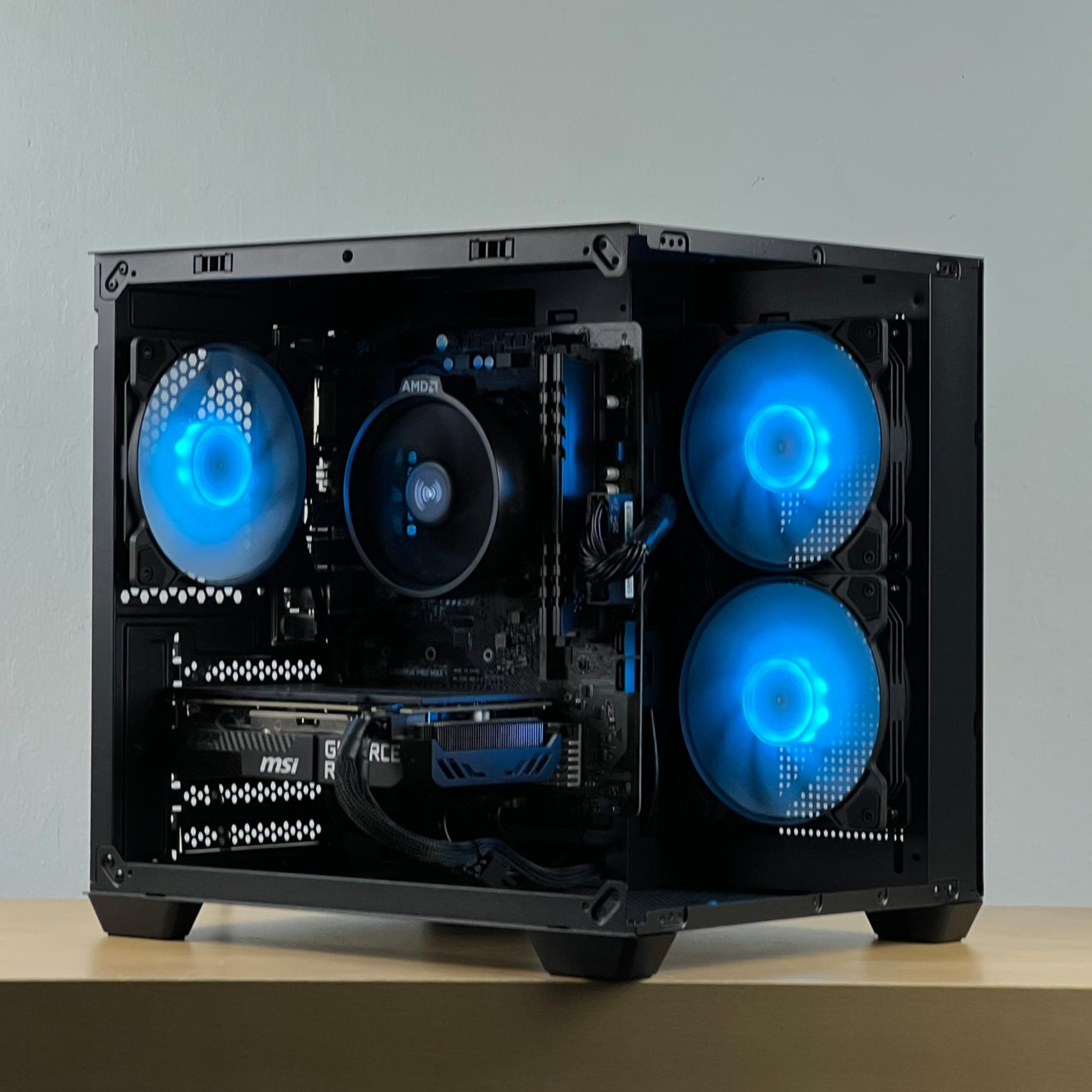 🔥RTX 3060, Ryzen 5 3600, 16 GB RAM, 500GB SSD Gaming PC - RGB - WiFi - Fast