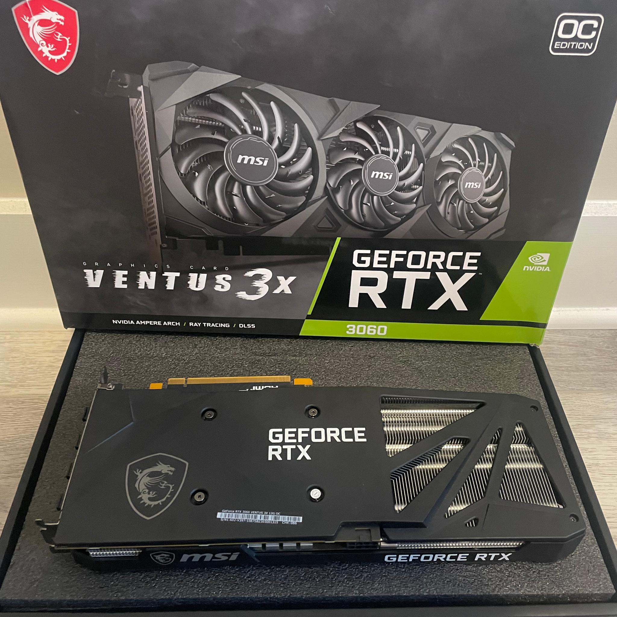 MSI GeForce RTX 3060 Ventus 3X 12G OC