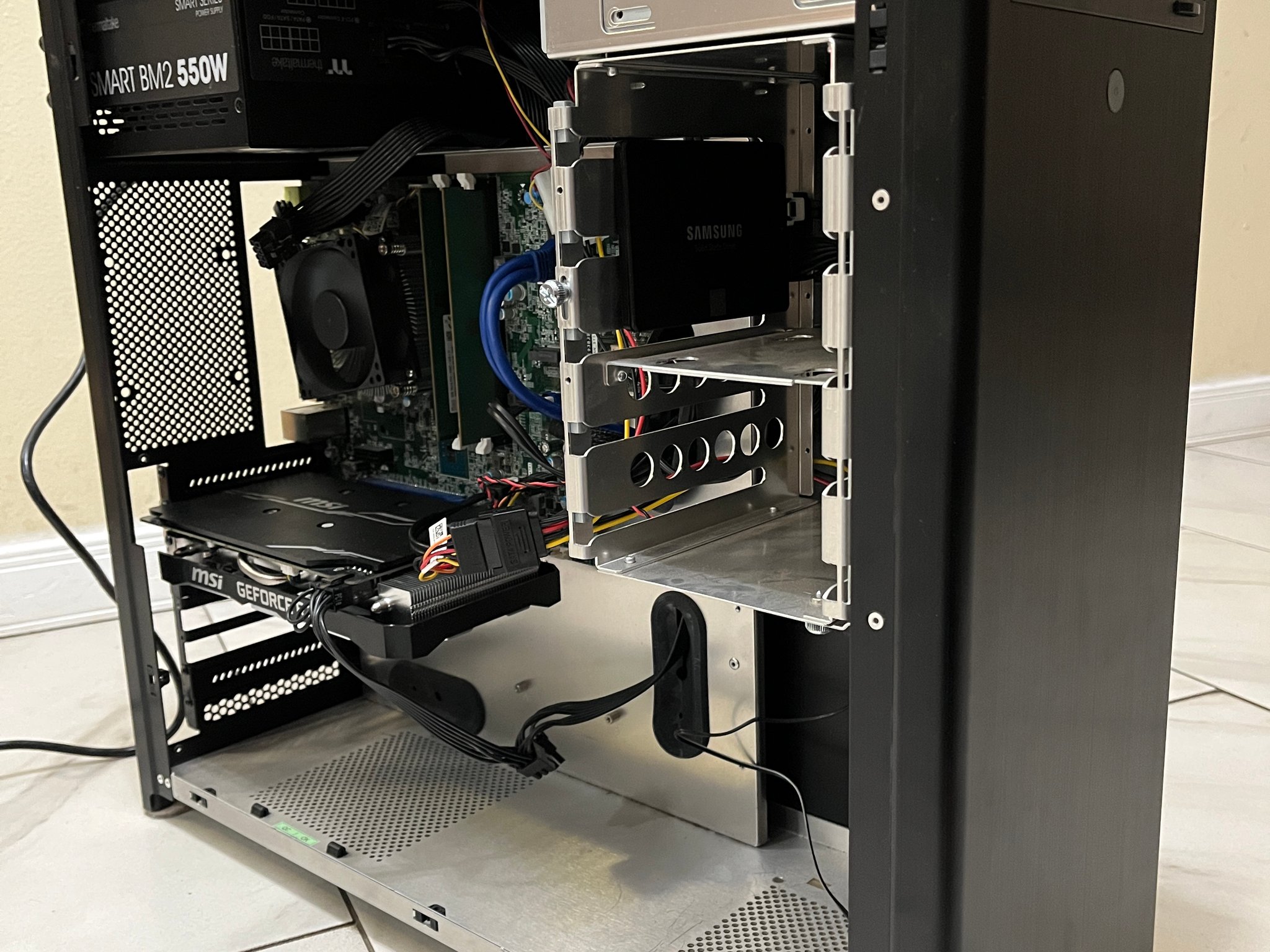 🟢🔥 NVIDIA RTX 2060, Intel i5-7500, 12GB RAM, 500 GB SSD, High Performance Custom Gaming PC 🖥️🔵