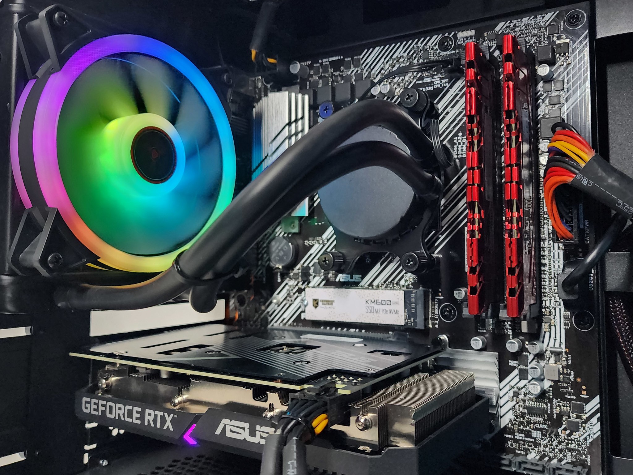Gaming PC Ryzen 5 3600 16GB RAM 500GB SSD GTX 1660 SUPER 6GB Windows 11 Computer