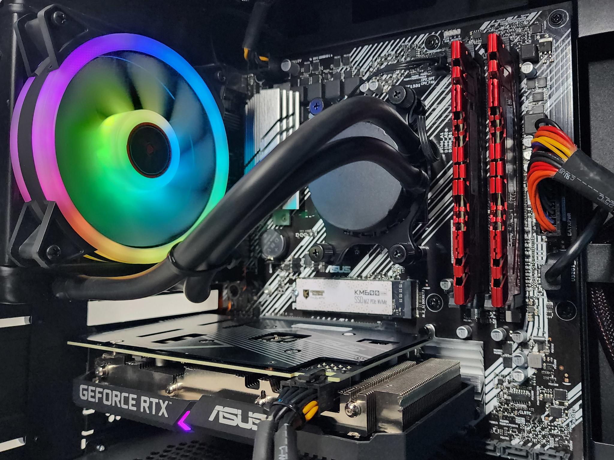 Gaming PC Ryzen 5 3600 16GB RAM 500GB SSD GTX 1660 SUPER 6GB Windows 11 Computer