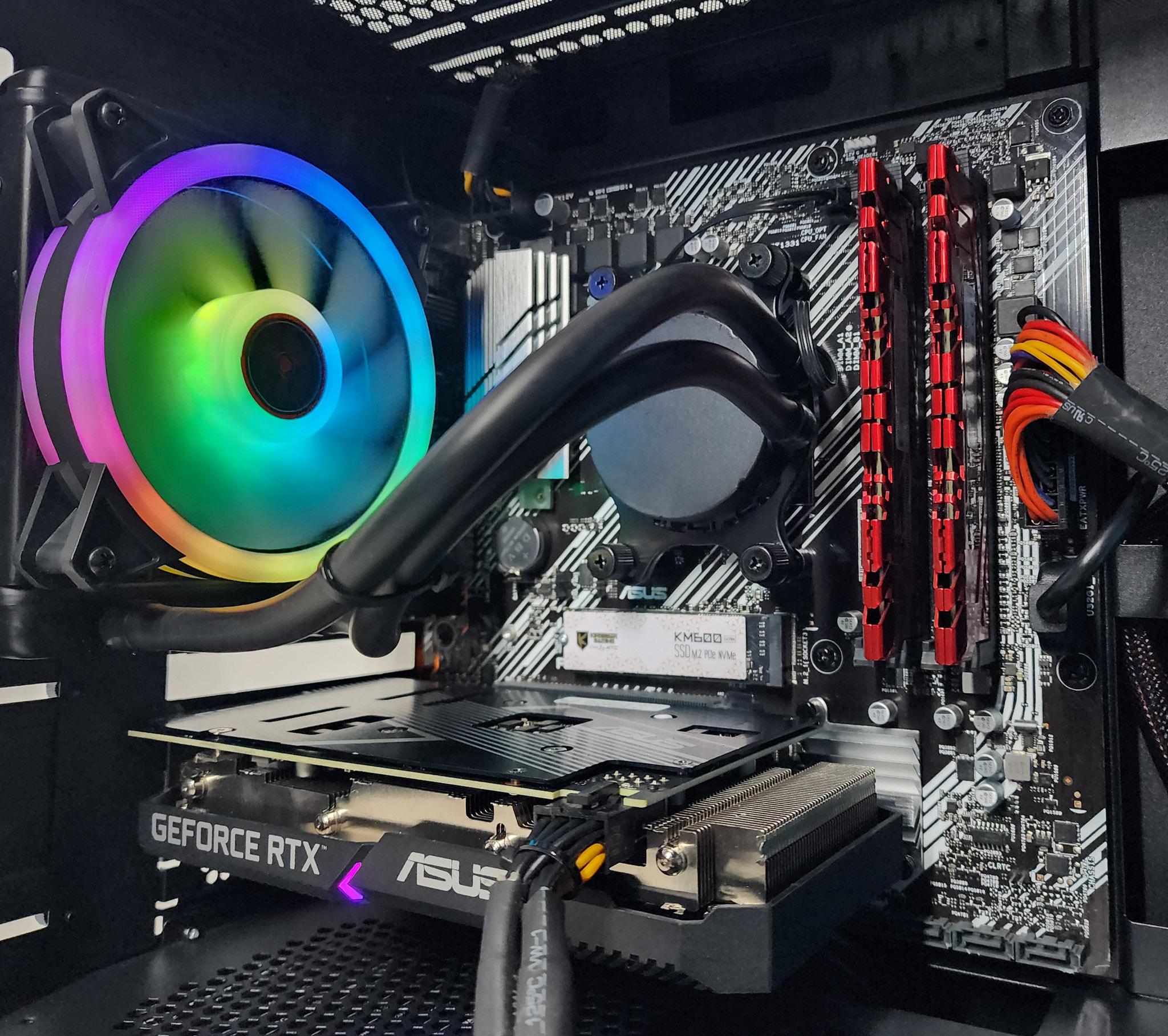 Gaming PC Ryzen 5 3600 16GB RAM 500GB SSD GTX 1660 SUPER 6GB Windows 11 Computer