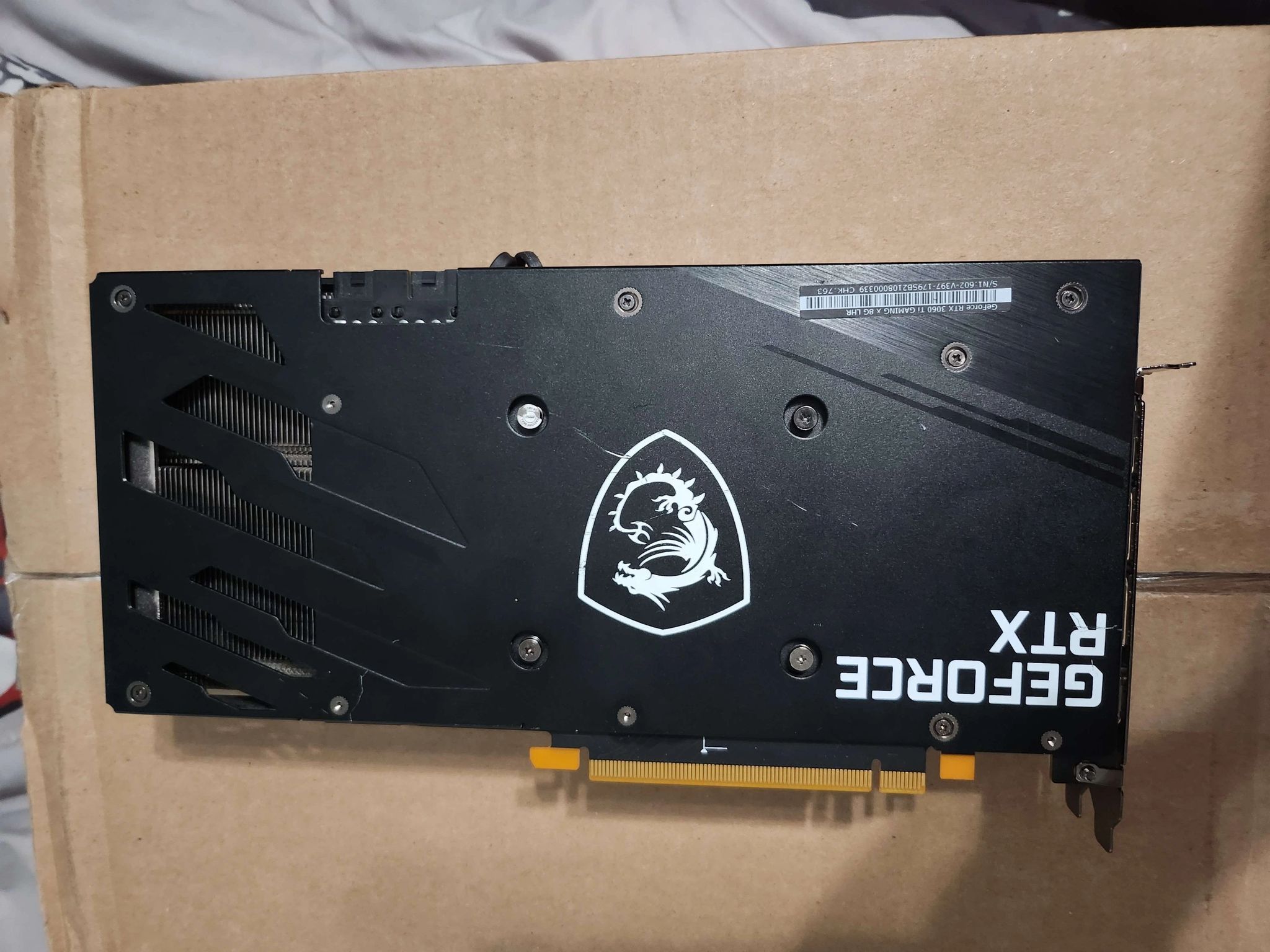 MSI NVIDIA Geforce RTX 3060 Ti 8GB LHR