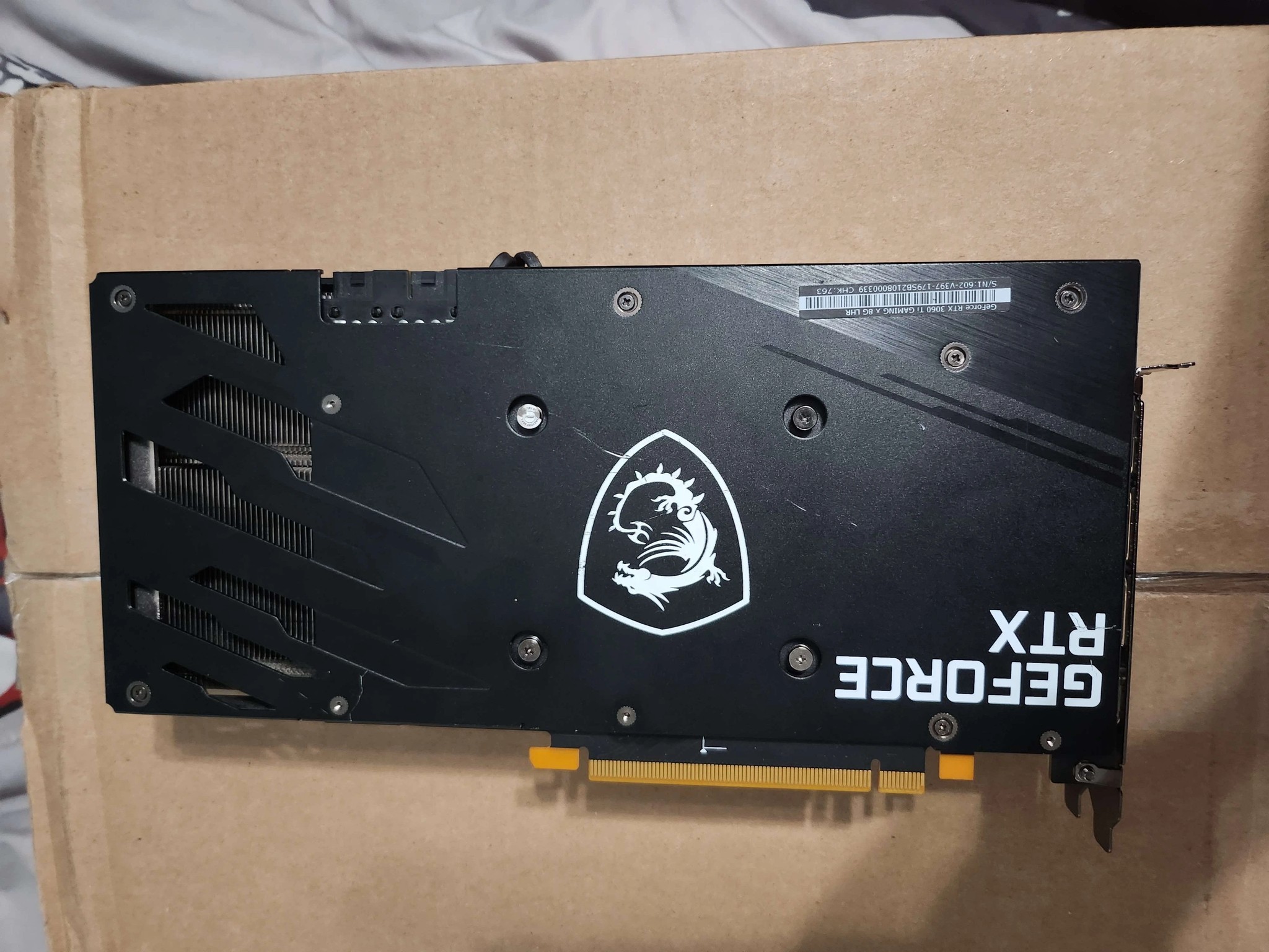 MSI NVIDIA Geforce RTX 3060 Ti 8GB LHR