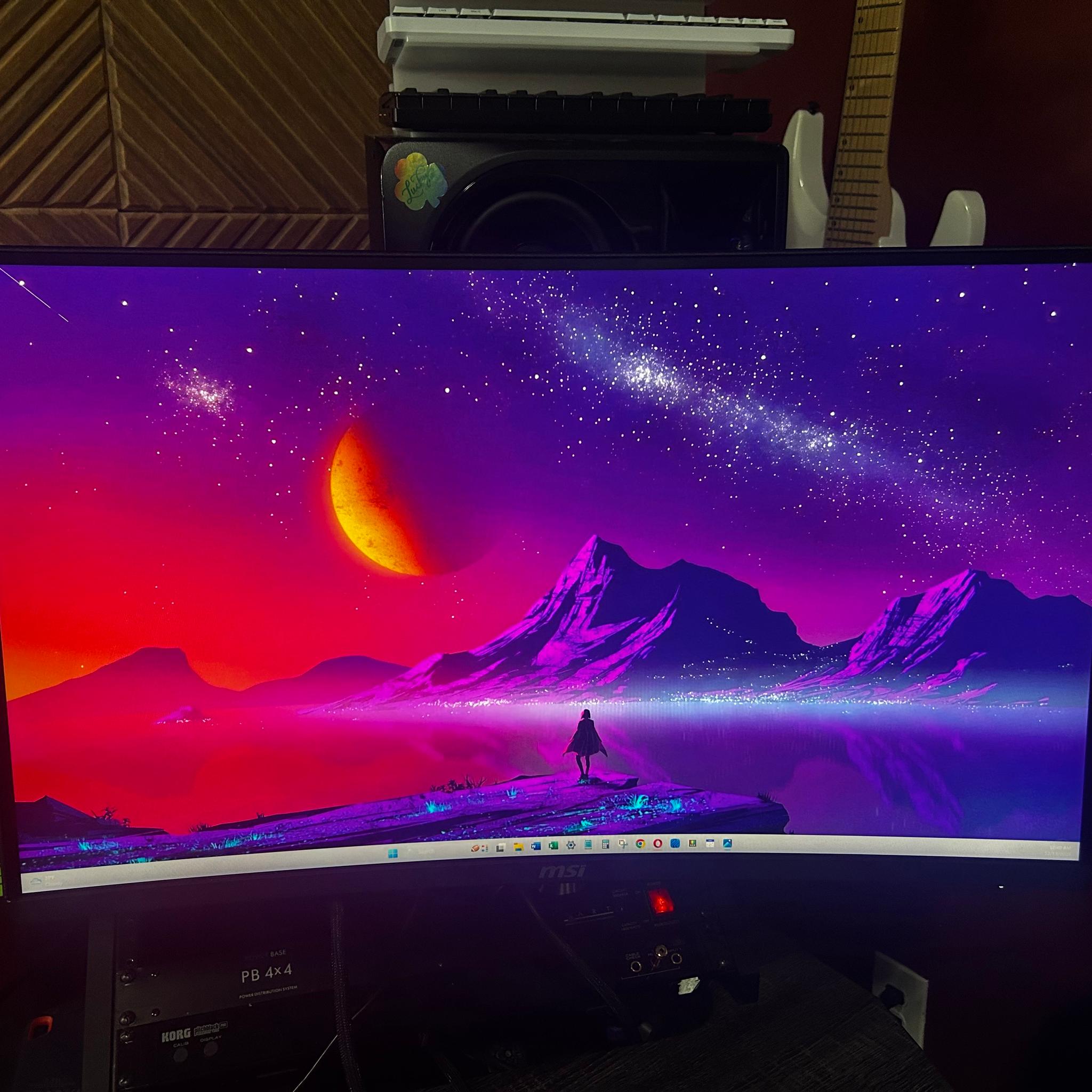 MSI 27" 2K (2560 x 1440) (180Hz) Curved Gaming Monitor (MAG 274CQF) (See Description)