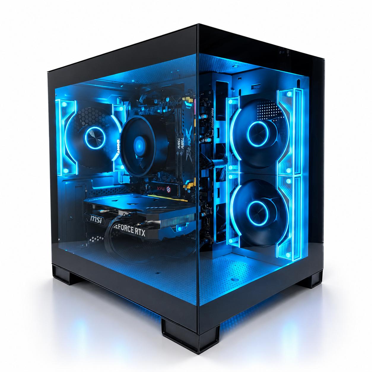 CUBEX HIGH FPS GAMING PC | Ryzen 5 3500 | RTX 4060 8GB | 16GB RAM | 512GB NVMe