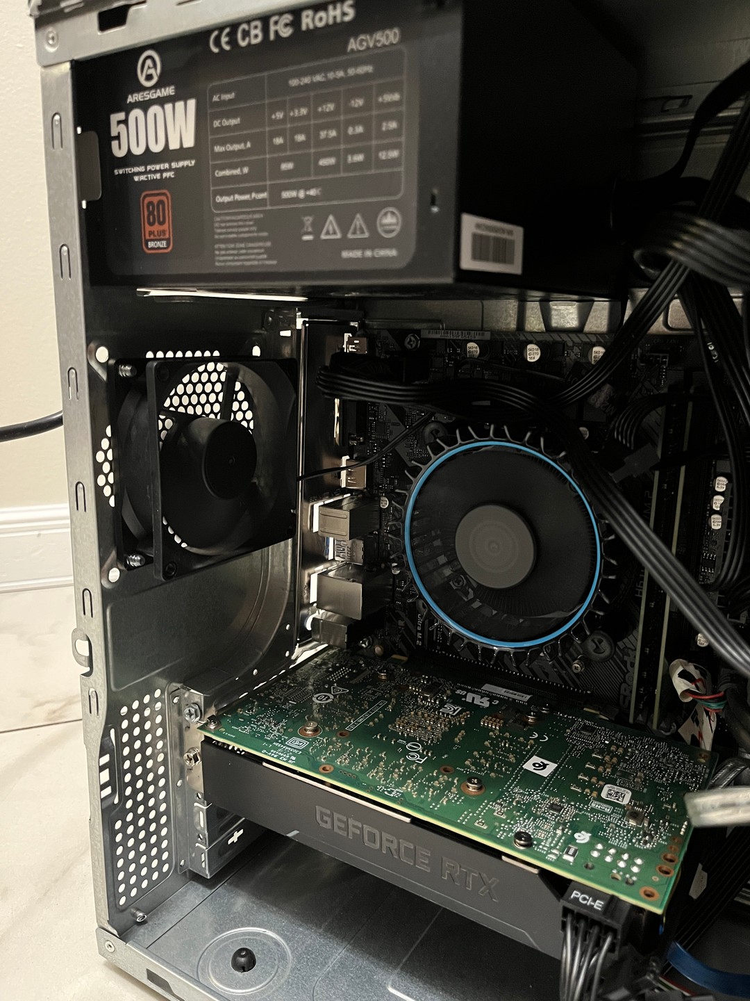 NVIDIA RTX 2060 SUPER, Intel Core i3-12100, 16GB RAM, 1TB SSD