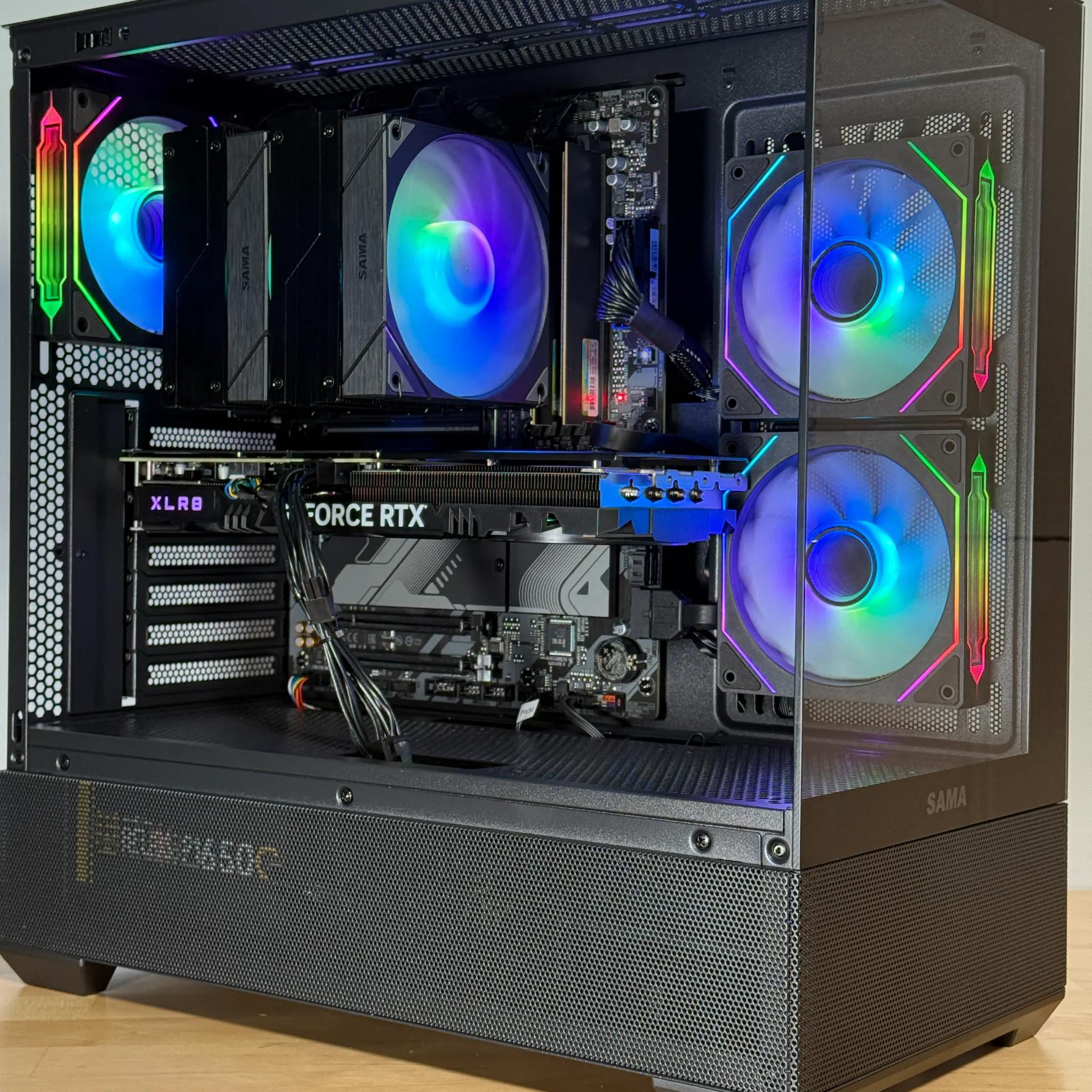 RTX 4070 Ryzen 7700x Gaming PC
