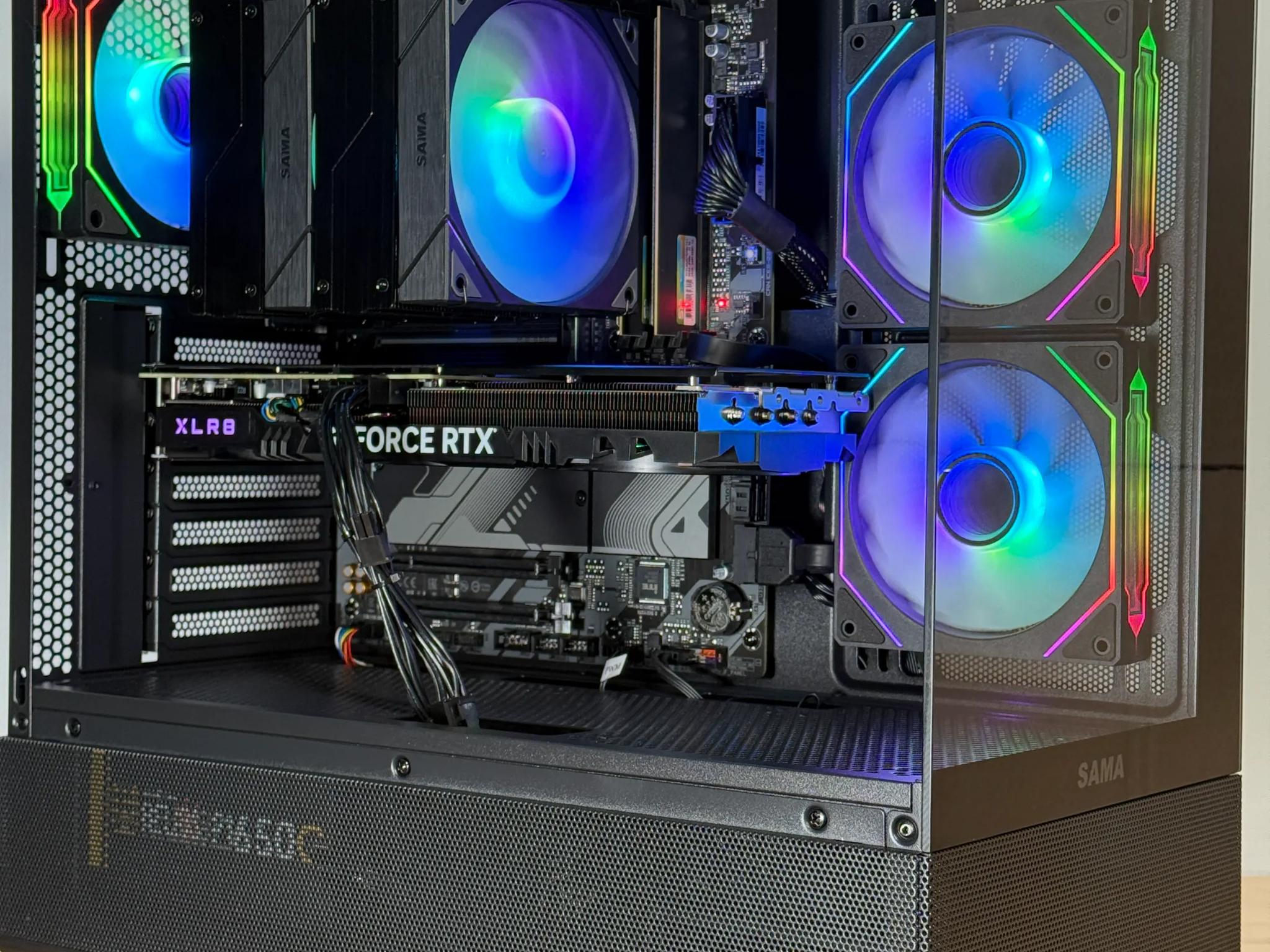 RTX 4070 Ryzen 7700x Gaming PC