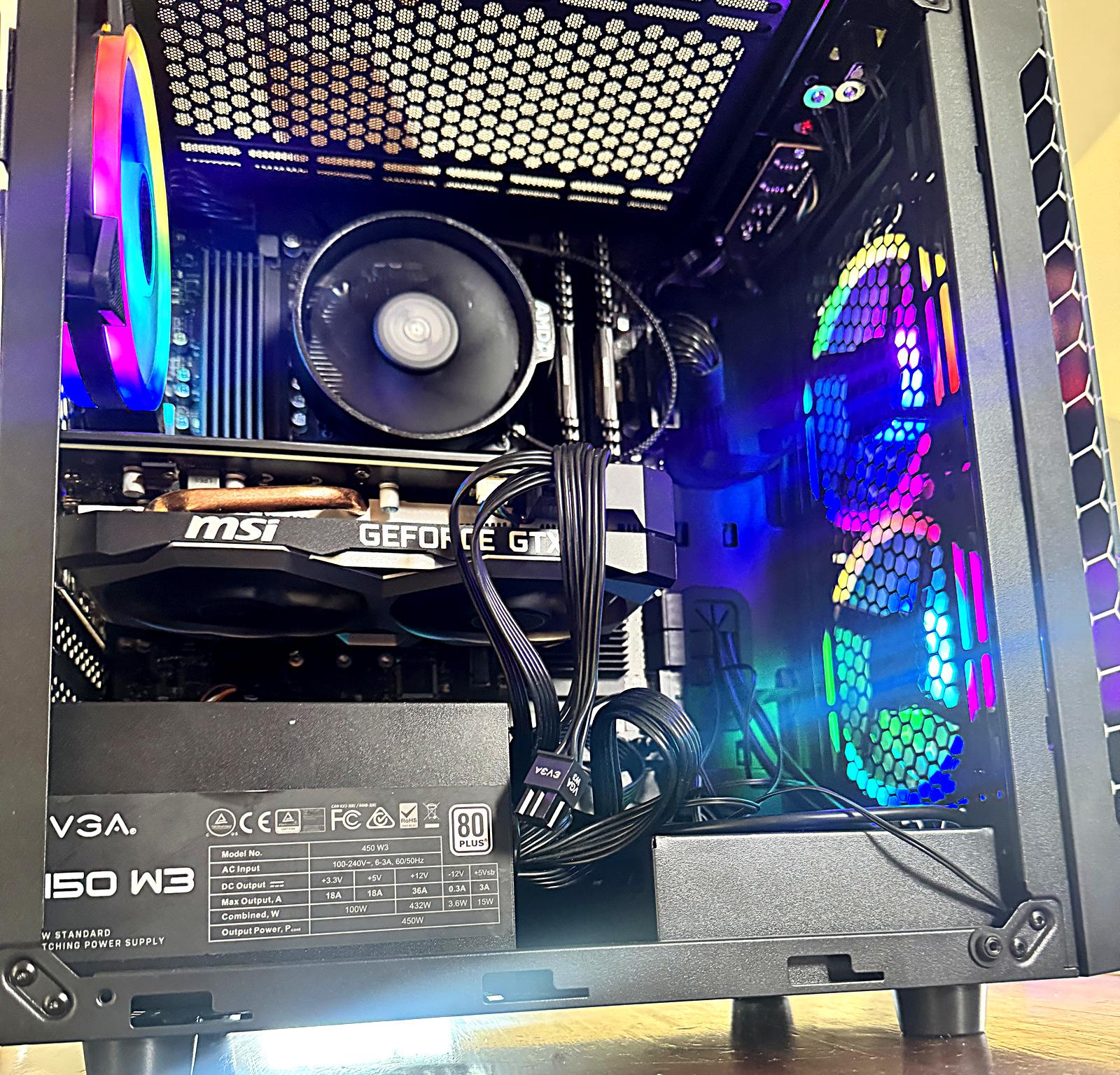 GeForce GTX 1660 Super Custom Gaming PC - Ryzen 5 5500, 16GB RAM