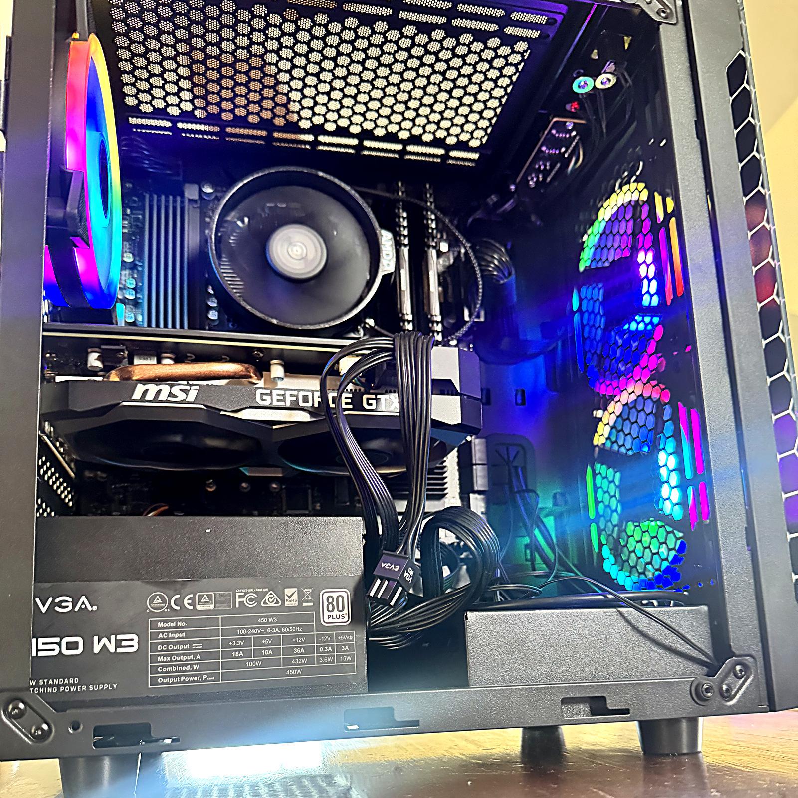 GeForce GTX 1660 Super Custom Gaming PC - Ryzen 5 5500, 16GB RAM