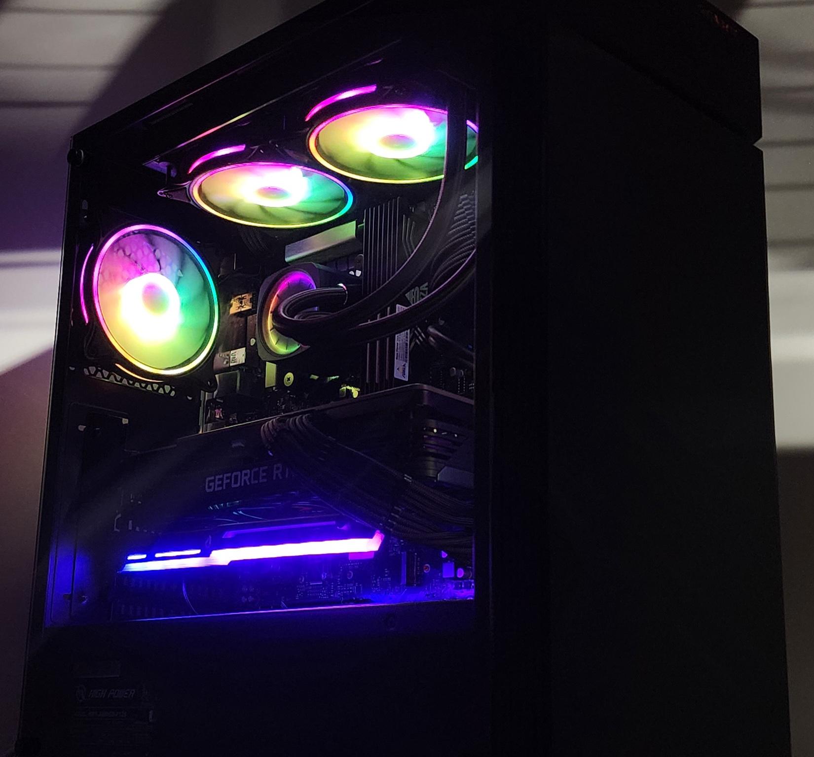 Gaming PC i9-10900KF 32GB RAM 1TB SSD RTX 3080 10GB Windows 11 Computer