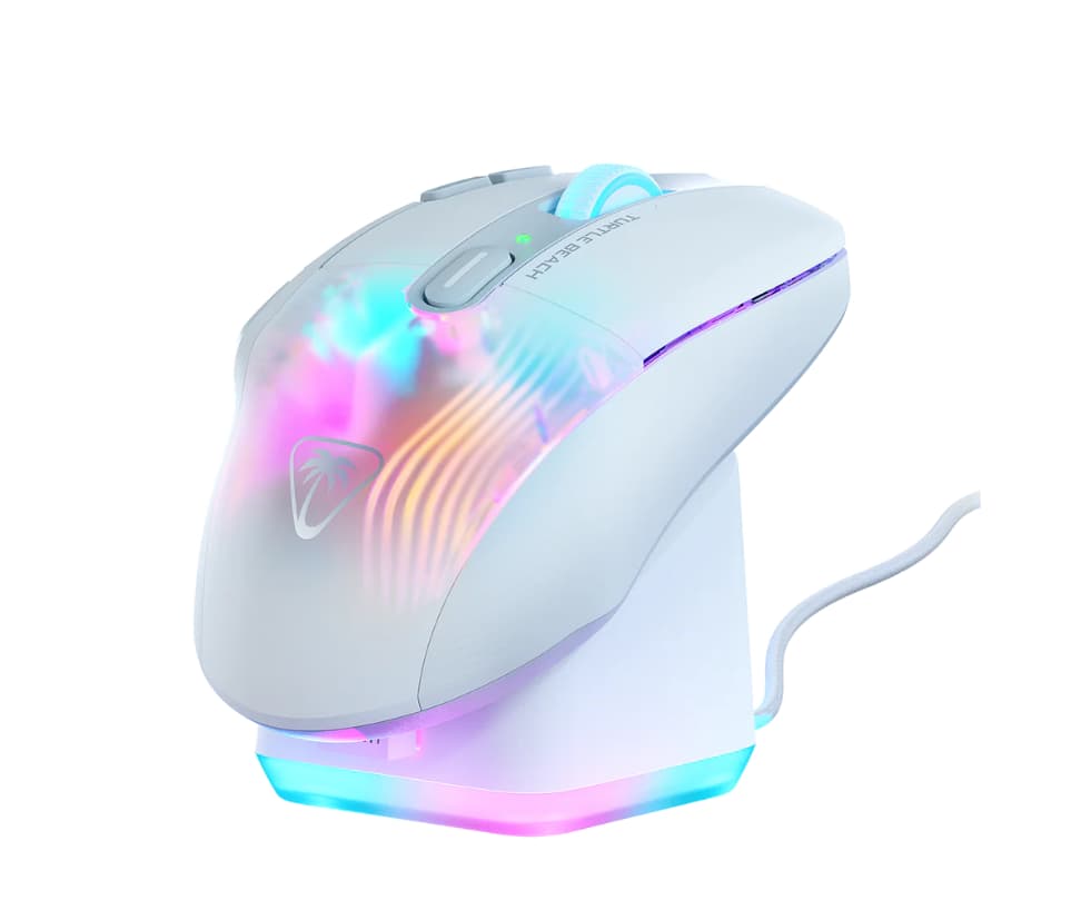 BNIB ROCCAT Kone XP Air – Wireless Customizable Ergonomic RGB Gaming Mouse - White