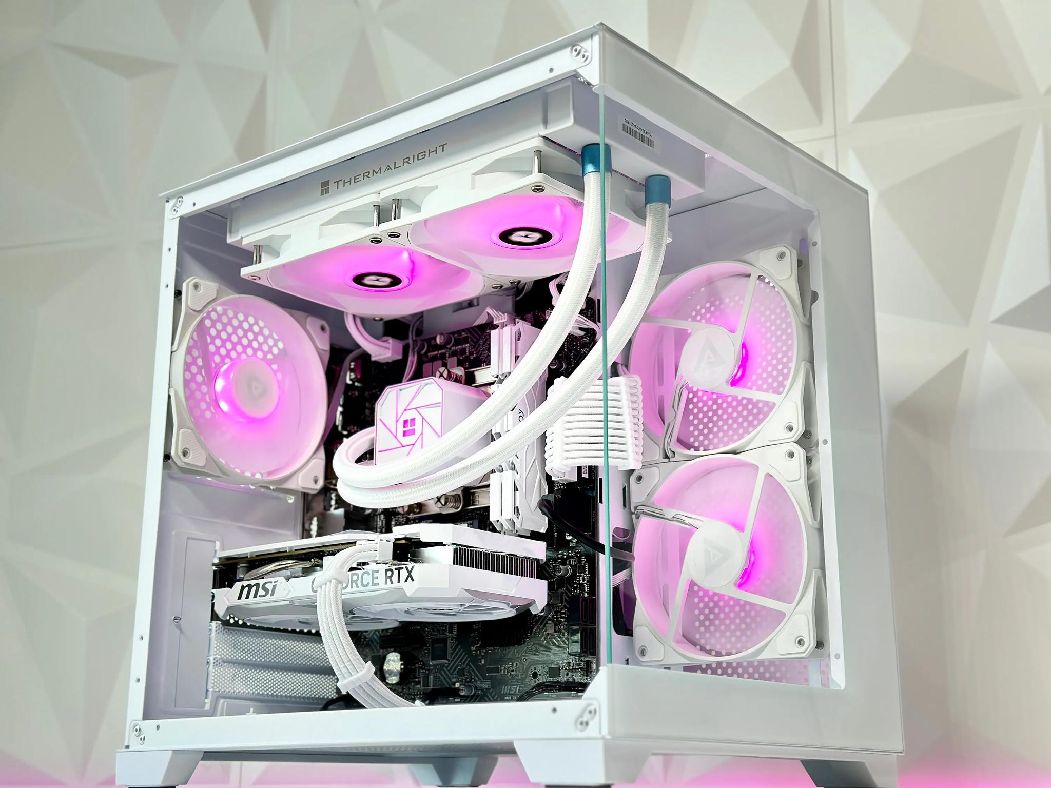 Liquid Cooled Gaming PC❄️Nvidia RTX 4060 8GB❄️Intel 13100F❄️16GB DDR4❄️1TB NVME