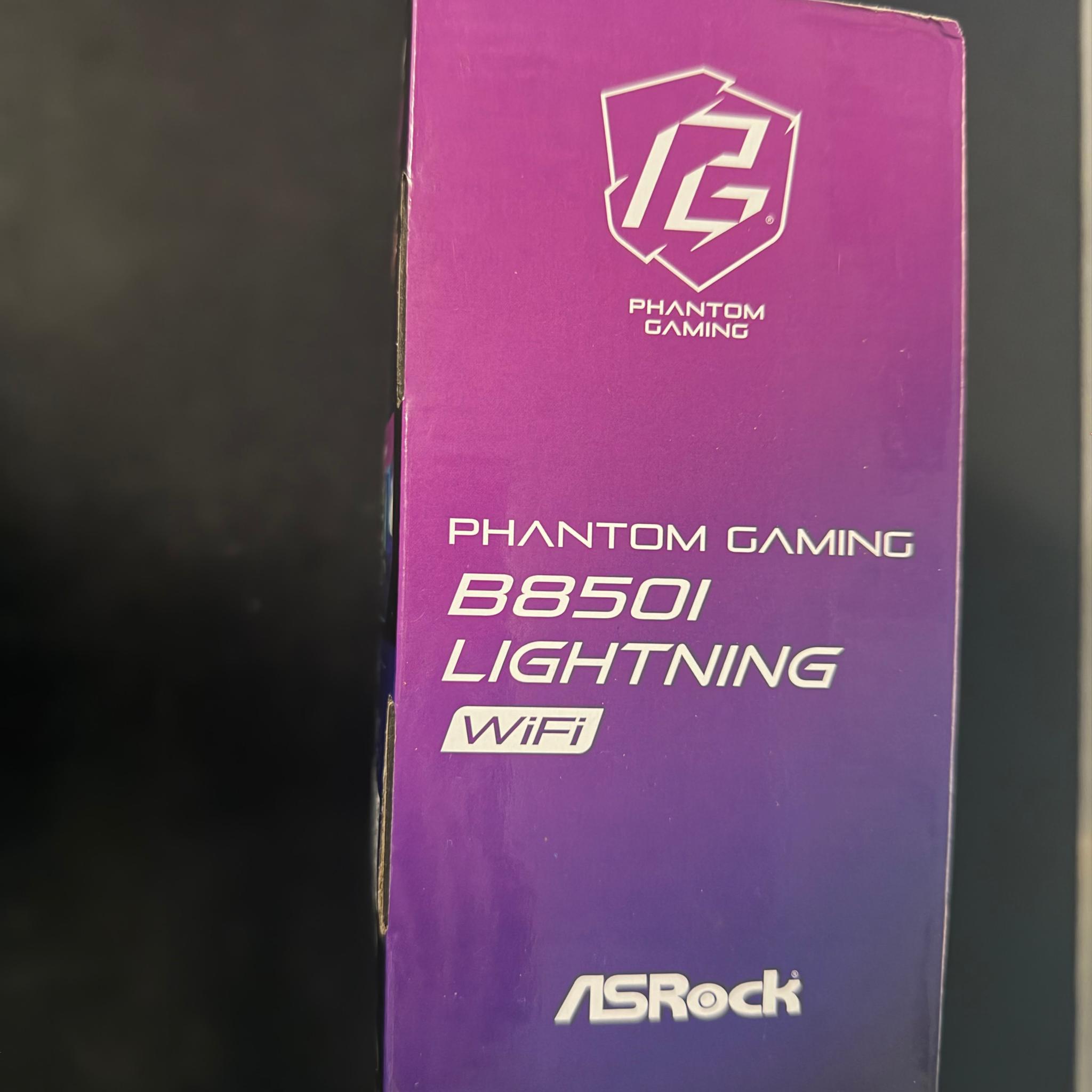 ASRock B850I Lightning WiFi AM5 Motherboard AMD B850 SATA 6Gb/S Mini ITX