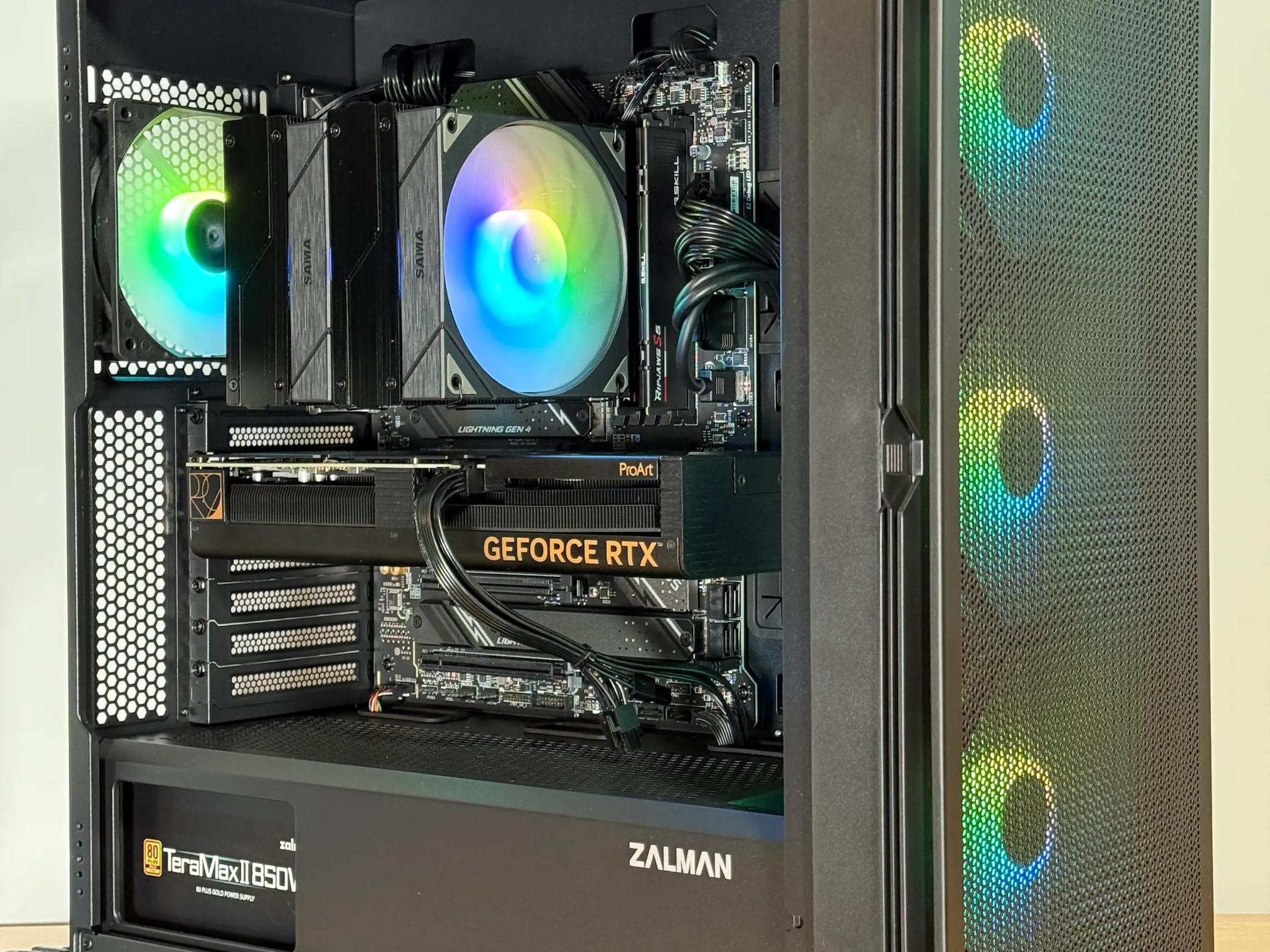 RTX 4070 Intel Core i7 12700k Gaming PC