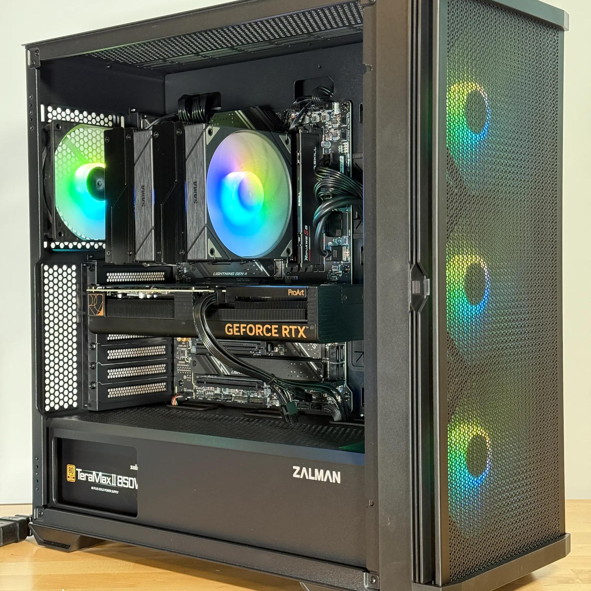 RTX 4070 Intel Core i7 12700k Gaming PC