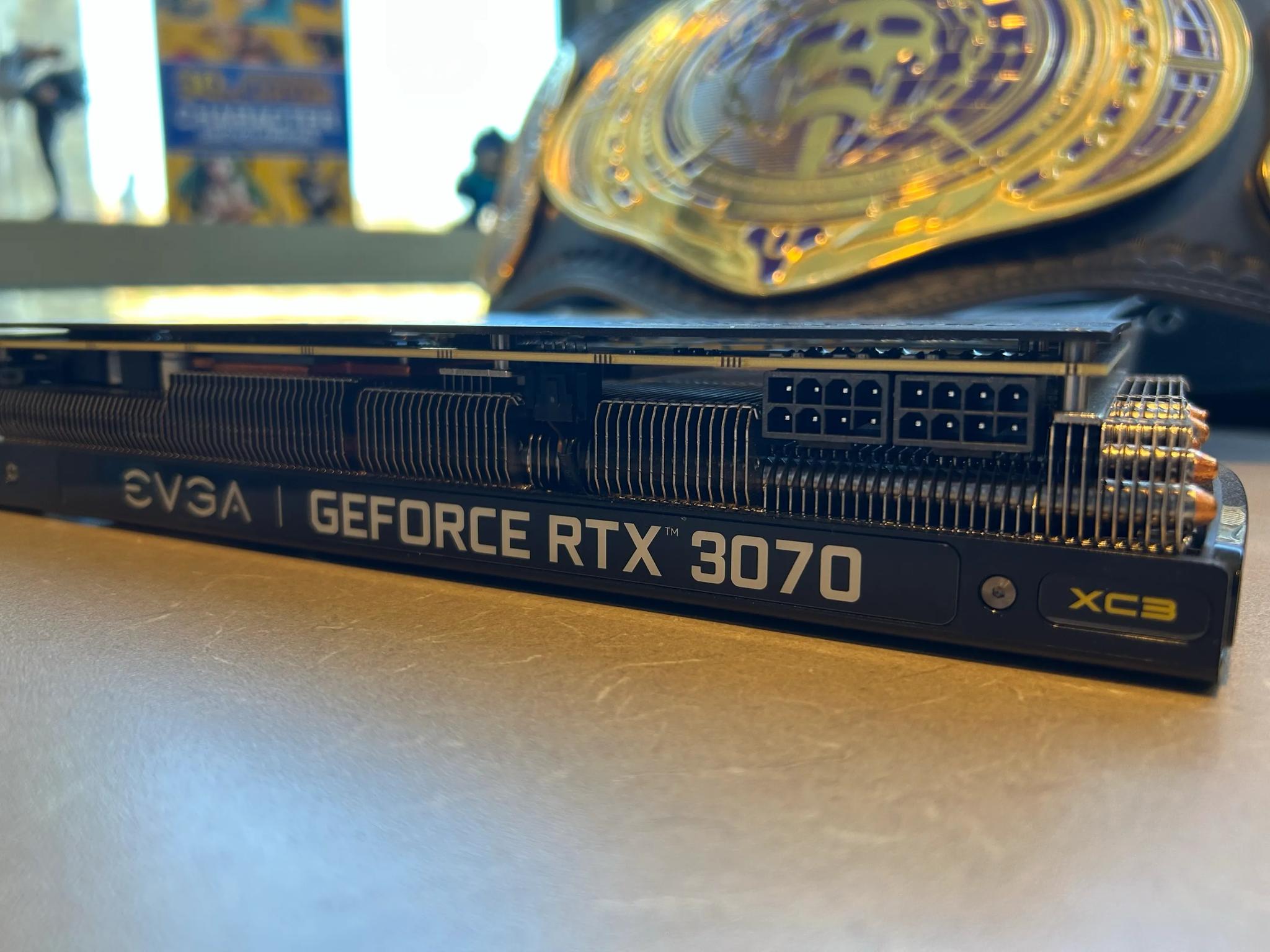 Used - EVGA GeForce RTX 3070 XC3 Ultra Gaming, 08G-P5-3755-KL, 8GB GDDR6