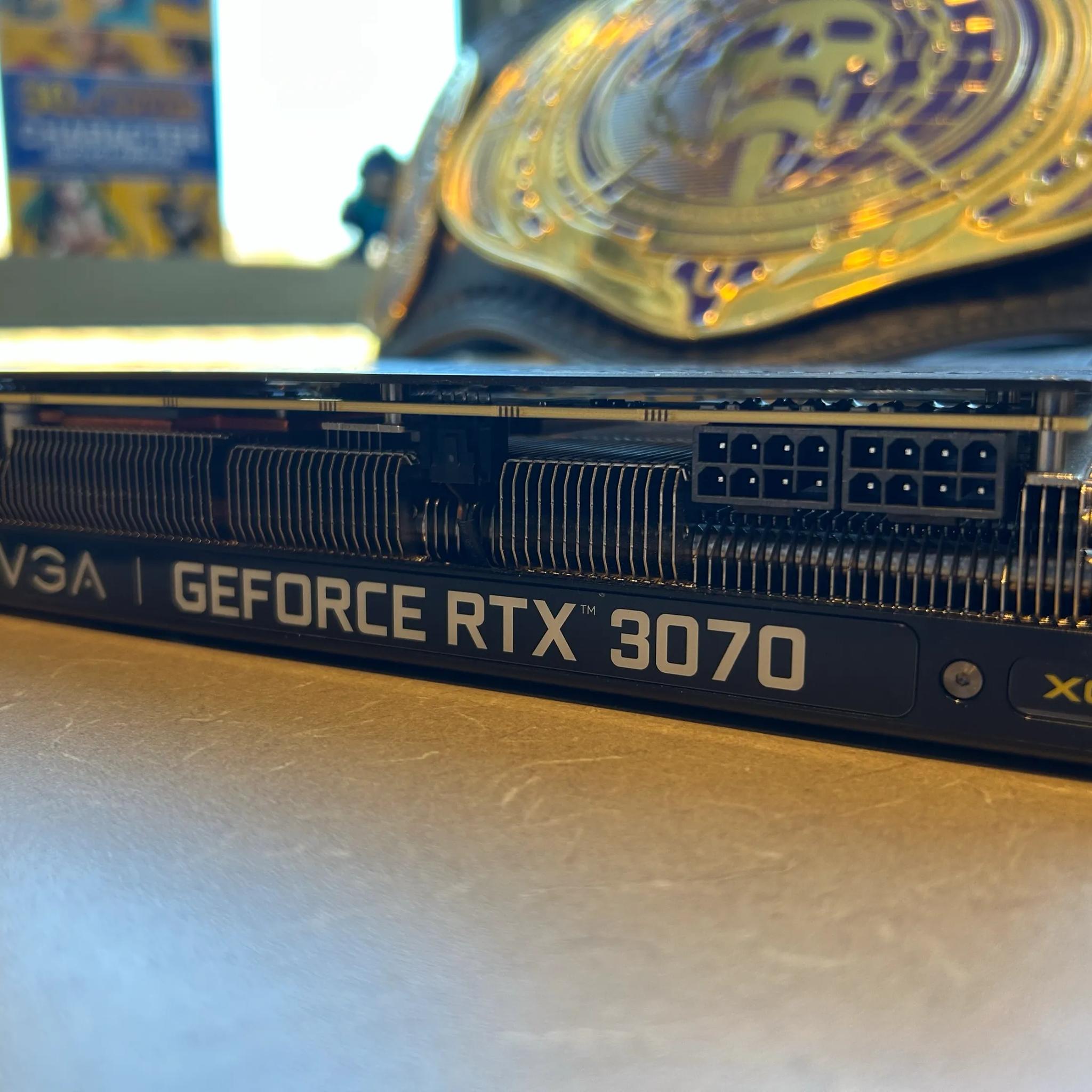 Used - EVGA GeForce RTX 3070 XC3 Ultra Gaming, 08G-P5-3755-KL, 8GB GDDR6