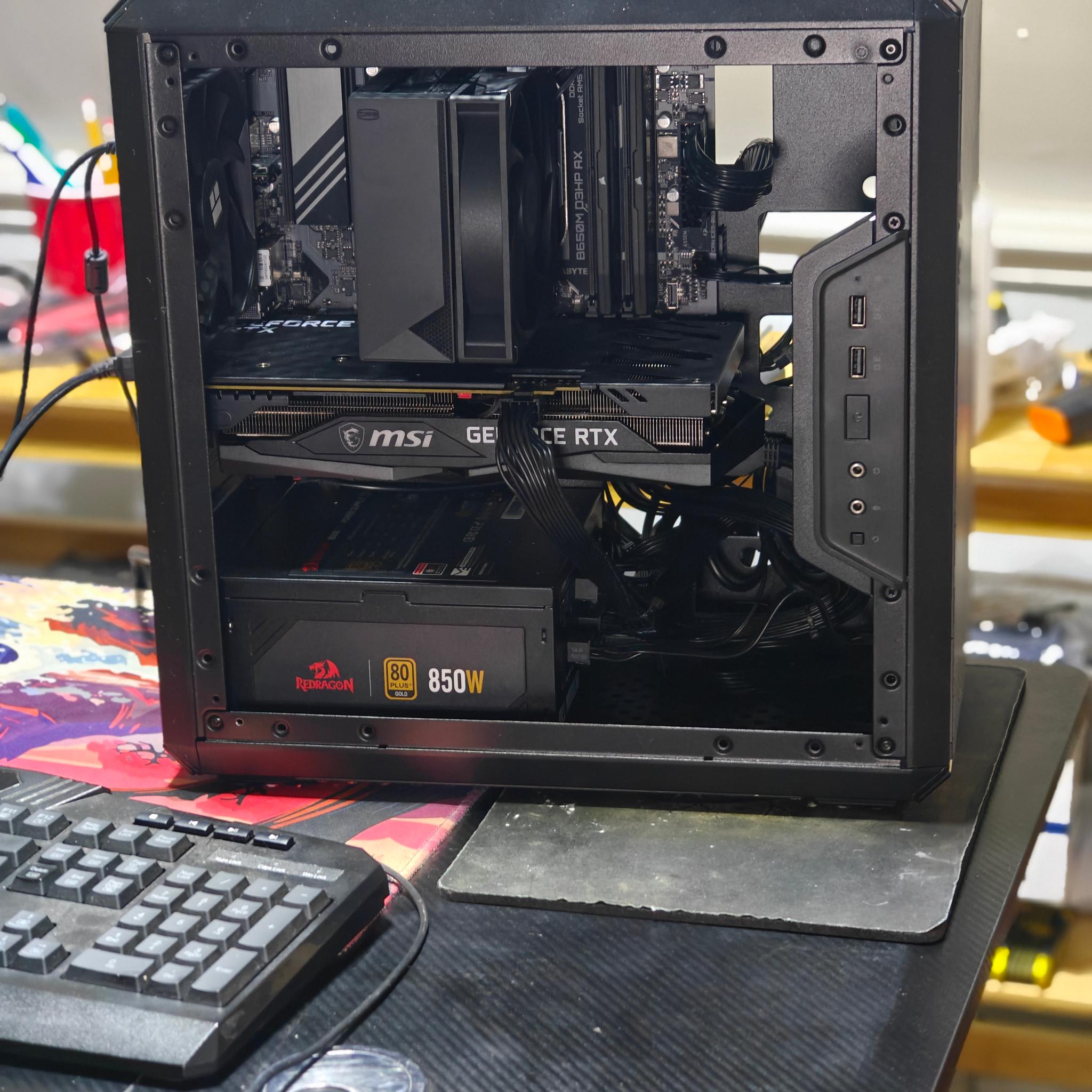 1080P/1440P GAMING PC| AMD RYZEN 5 7600X|ASUS NVIDIA 3050 8GB|32GB DDR5 6000|1TB SSD|WINDOWS 11 HOME