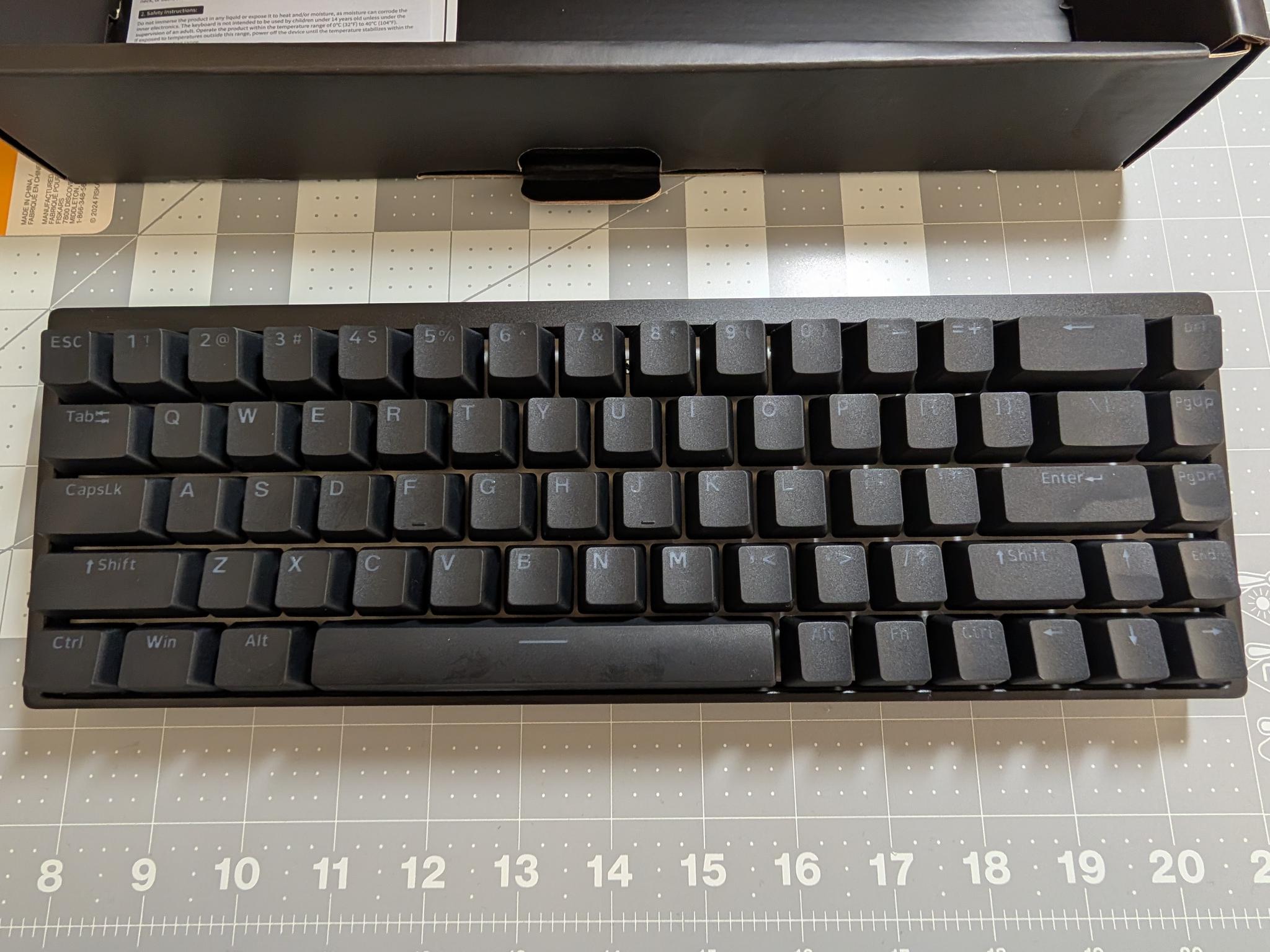 [OPEN BOX] Endgame Gear KB65HE 8k - Hall Effect - Creamy Switches