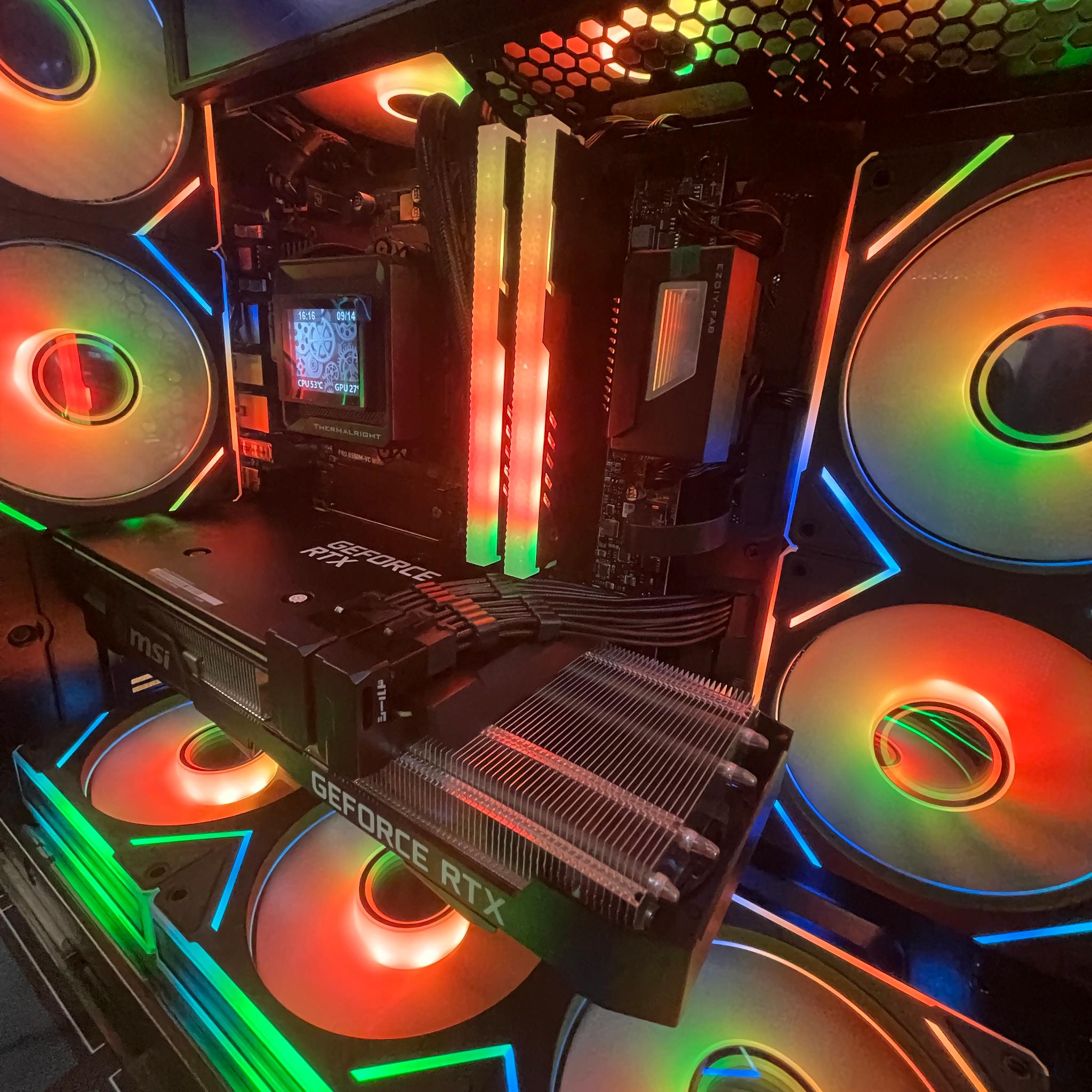 GeForce RTX 3070 Custom Gaming PC - Ryzen 7 5800XT