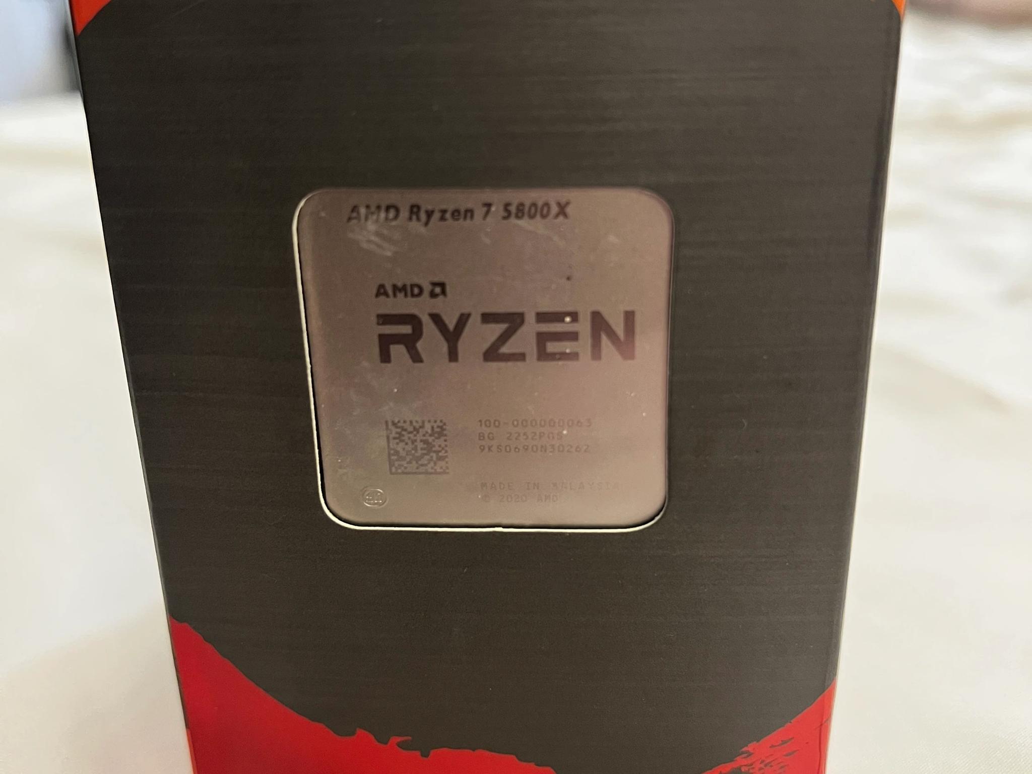 Ryzen 7 5800x