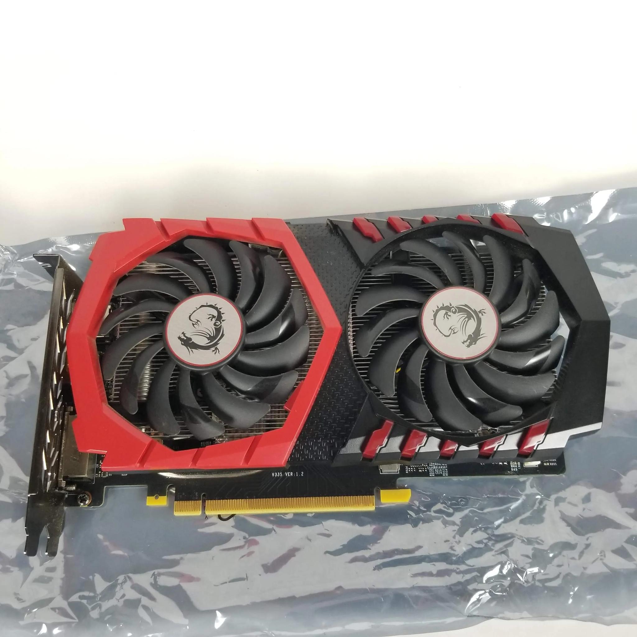 MSI NVIDIA GeForce GTX 1050 TI 4GB GDDR5 Graphics Card