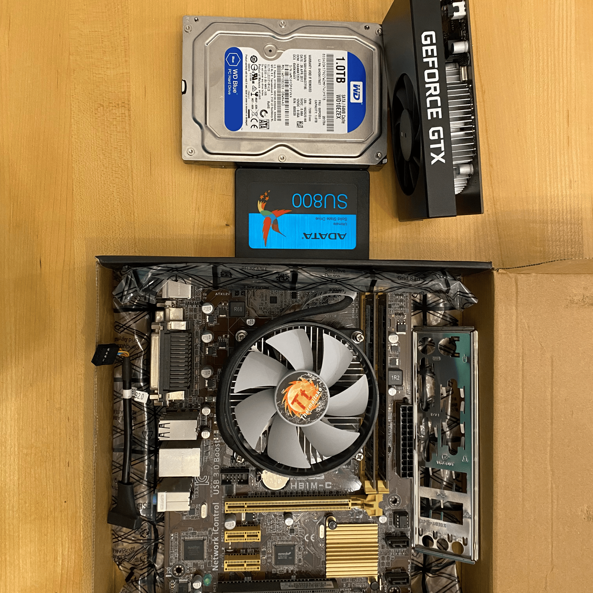 DIY PC Bundle! Monitor, Nvidia GTX 1650 and Mobo/Ram/Processor combo! Activated Windows!