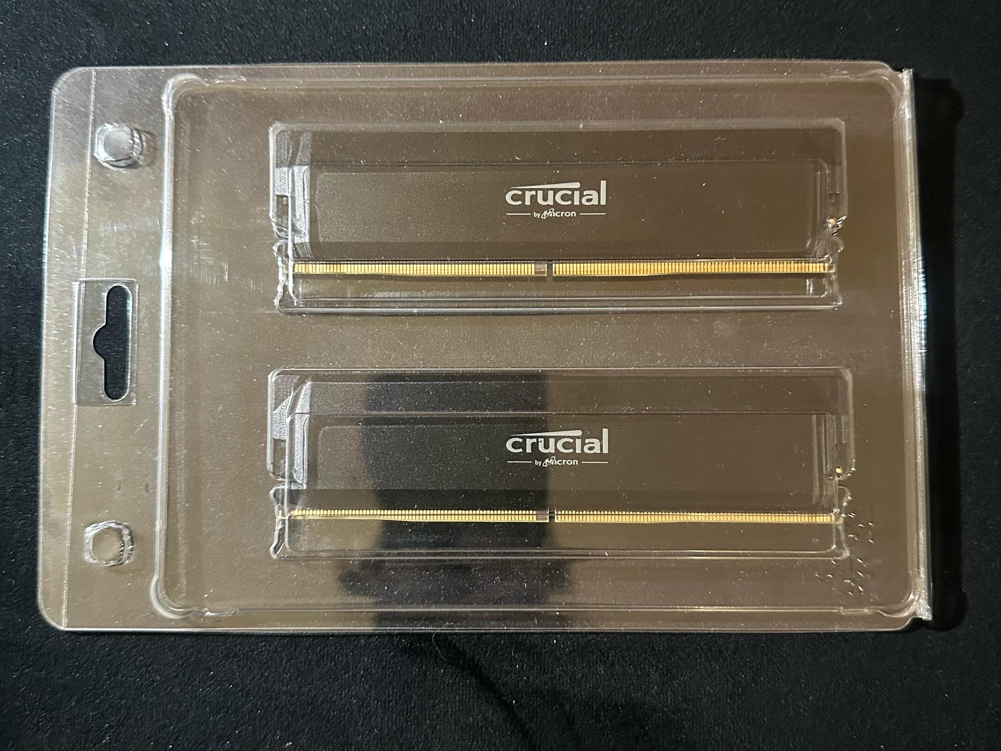 Crucial Pro 32GB DDR5 RAM Kit CL36