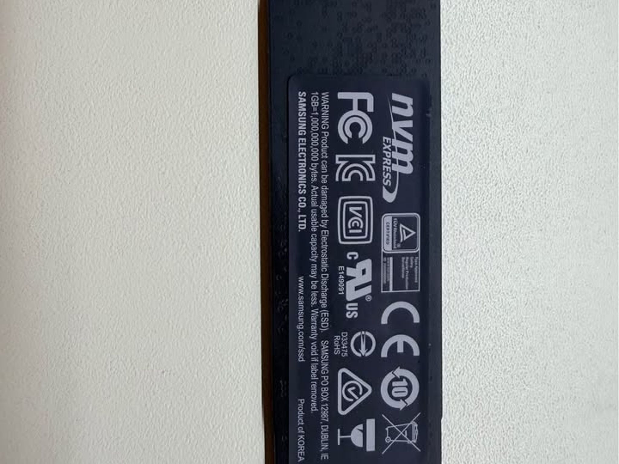 Samsung 970 EVO 1TB NVMe M.2 Internal SSD