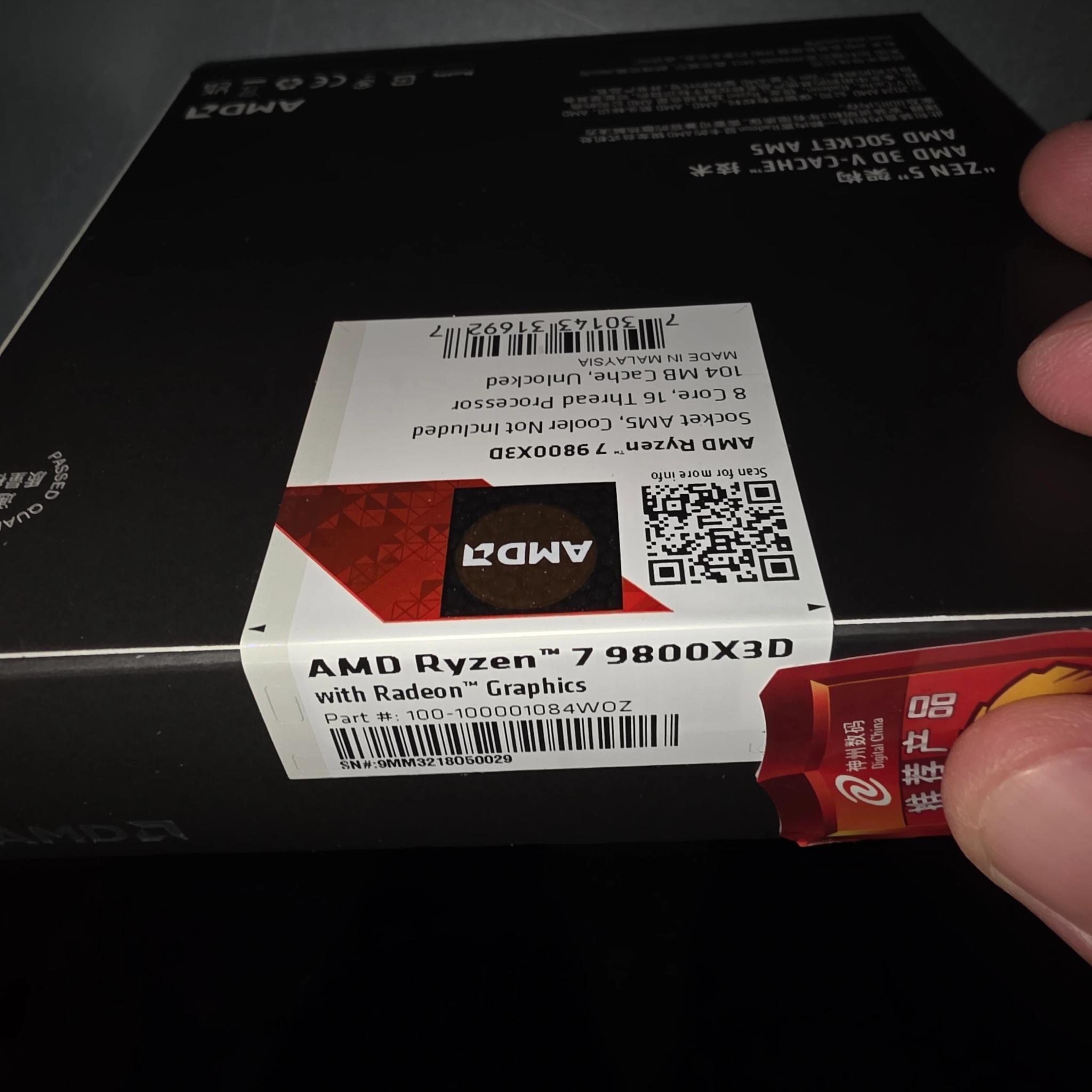 BNIB - AMD 9800X3D