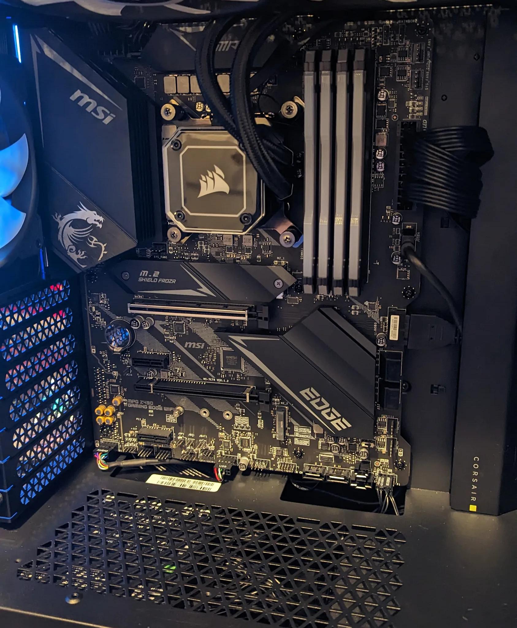 Intel Core i5-10600K 4.1 GHz NO GPU Starter Build